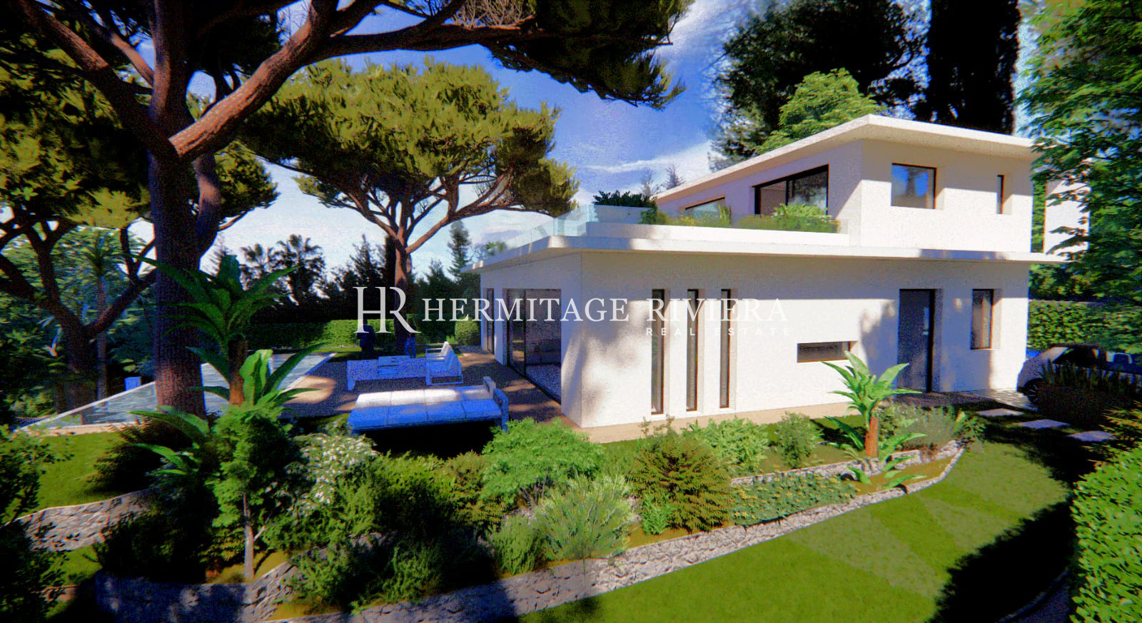 Project for modern villa calm close Monaco (image 6)