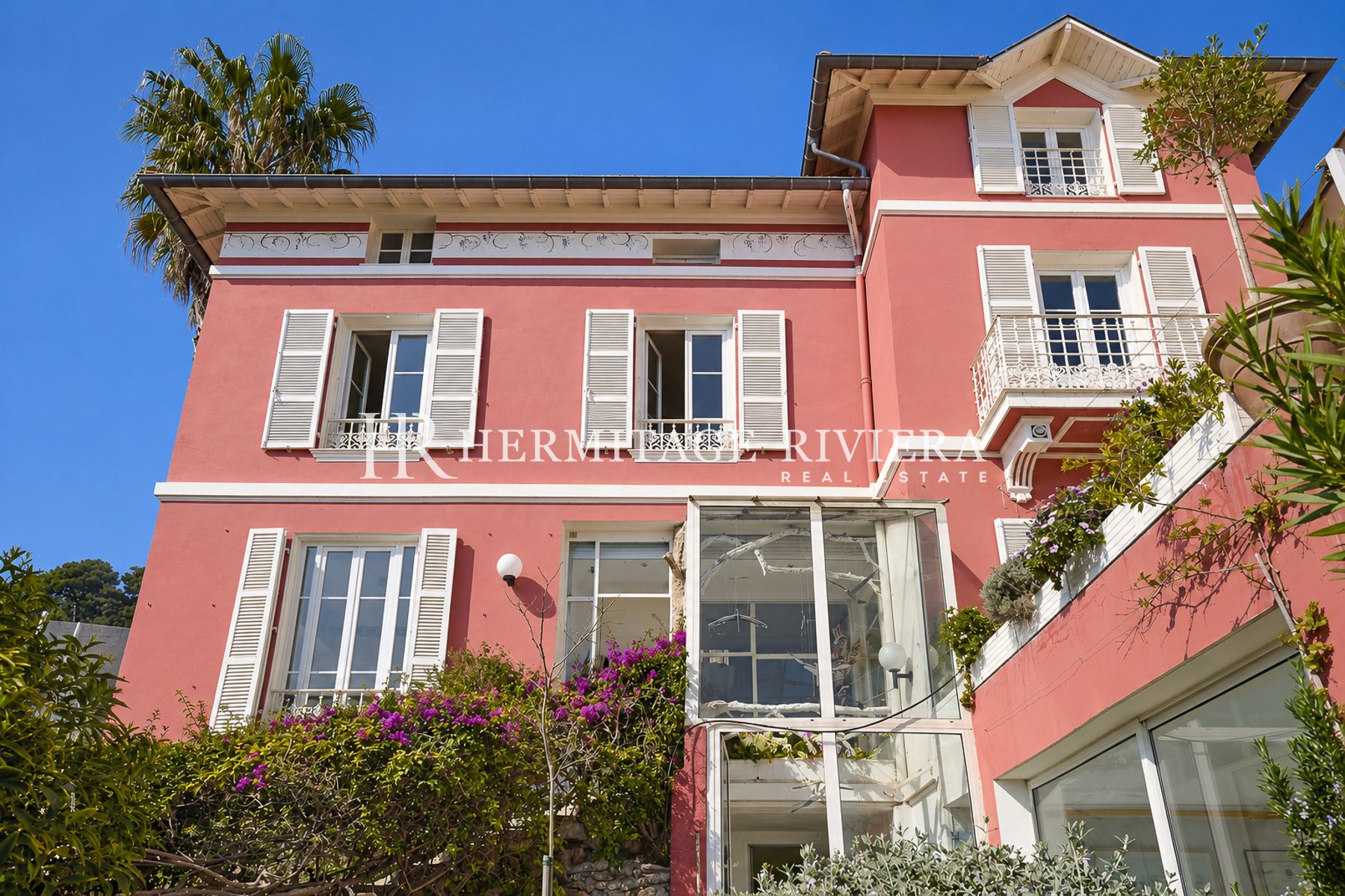 Villa i Cap-d'Ail Tæt på strandpromenaden og Monaco - Rolig beliggenhed med havudsigt (billede 5)