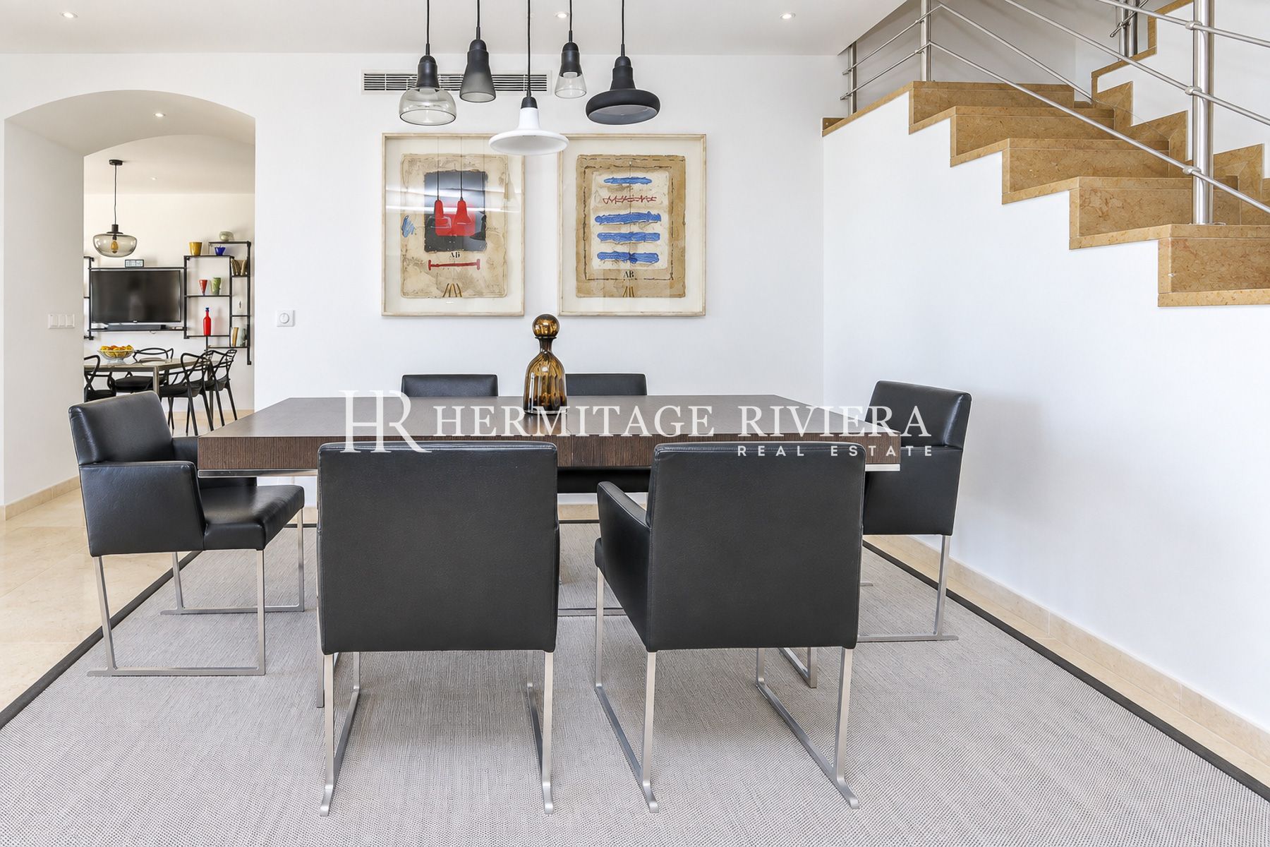 Villa i La Colle-sur-Loup Privat eiendom - Havutsikt - Flat hage - Basseng  (bilde 13)