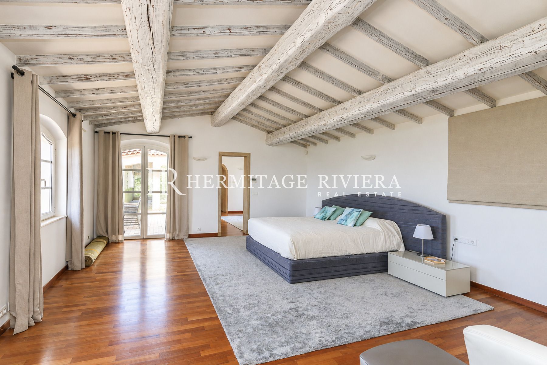 Villa i La Colle-sur-Loup Privat eiendom - Havutsikt - Flat hage - Basseng  (bilde 26)