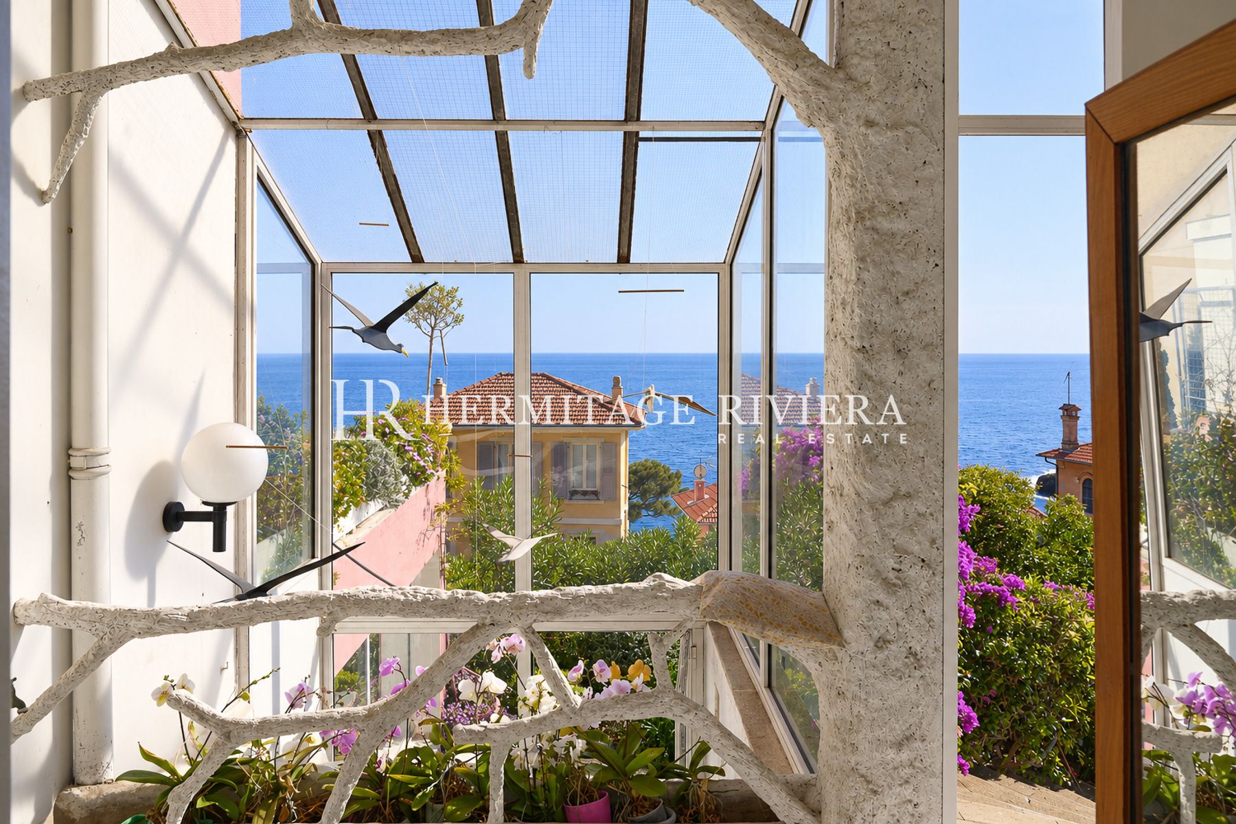 Villa i Cap-d'Ail Tæt på strandpromenaden og Monaco - Rolig beliggenhed med havudsigt (billede 9)