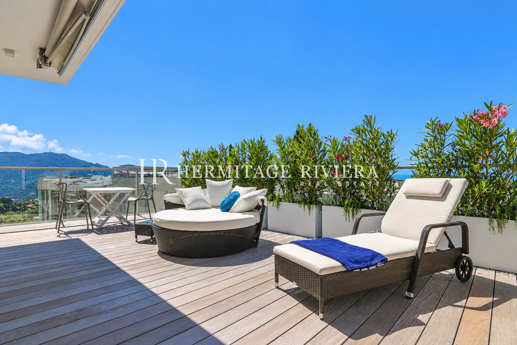 Attico in Bello, Gairaut Appartamento con 3 camere da letto - Residenza di lusso sulle colline di Nizza - Piscina - Campo da tennis (immagine 8)