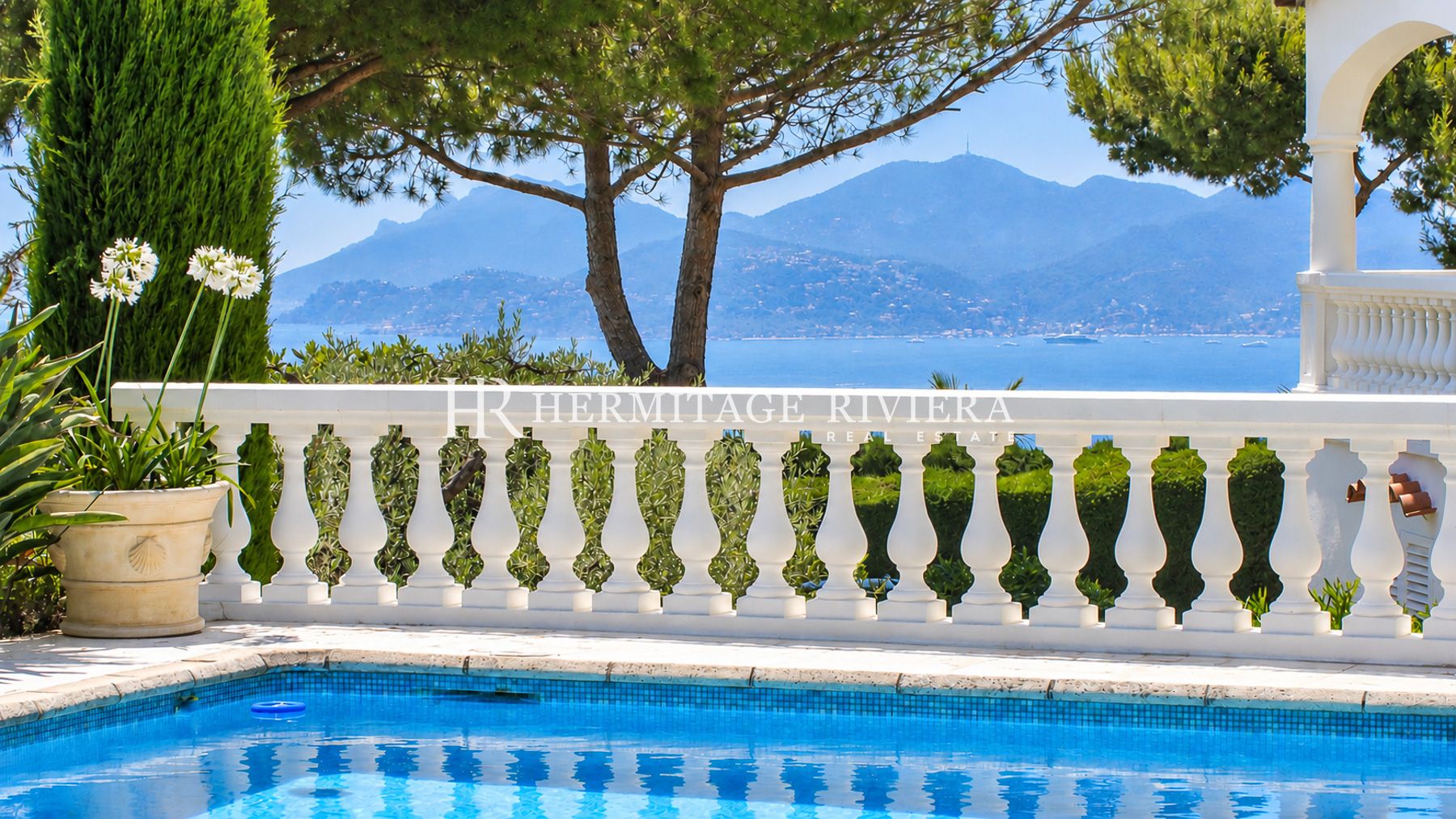 Villa in Cannes Splendida vista sul mare - Piscina - Giardino pianeggiante (immagine 1)