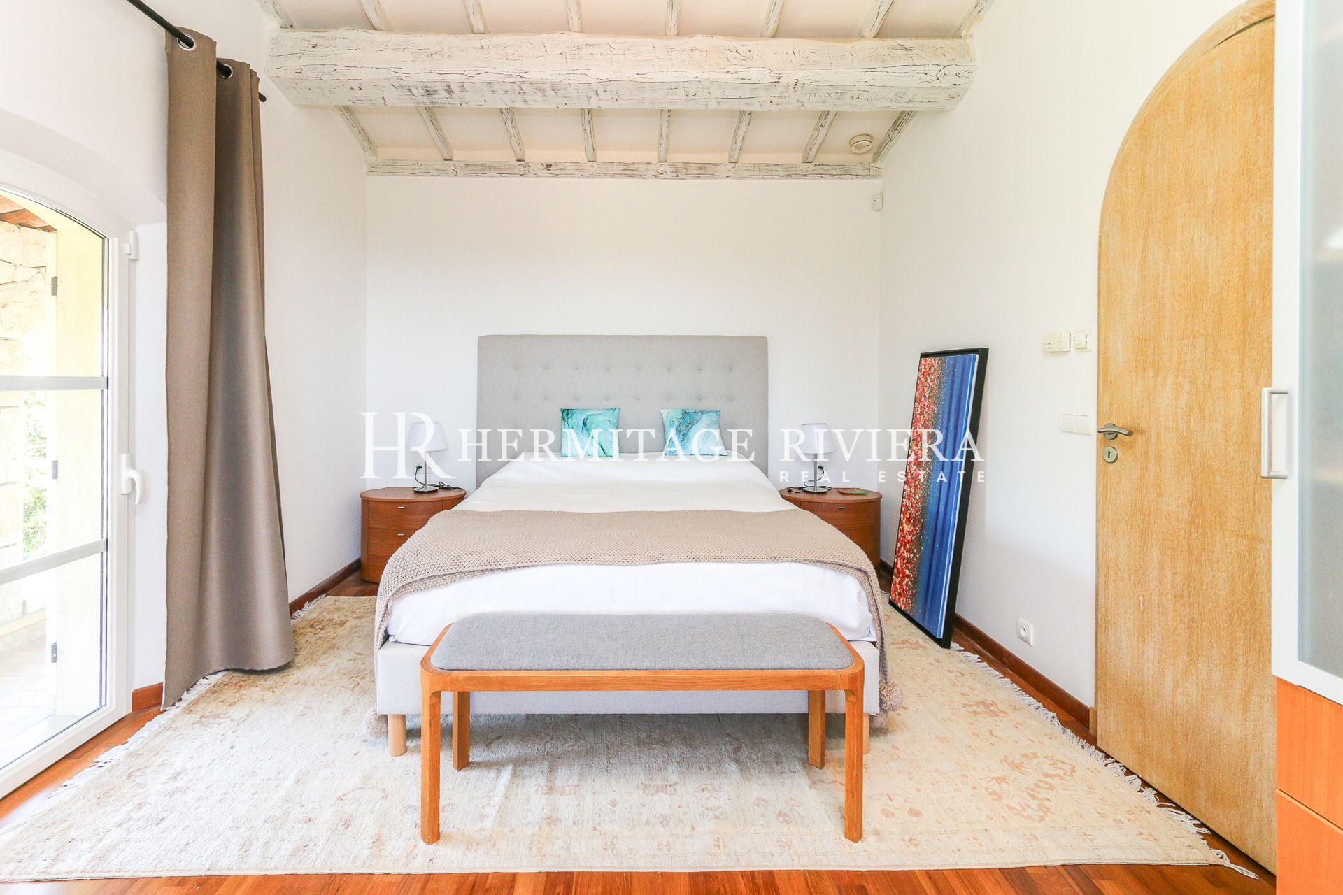 Villa i Saint-Paul-de-Vence Privat ejendom - Havudsigt - Flad have - Pool  (billede 34)