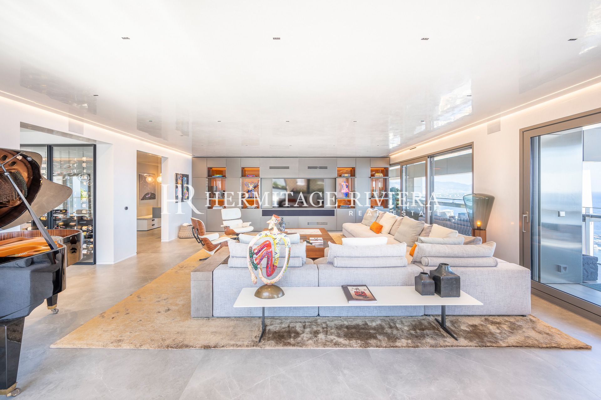 Apartment in Jardin Exotique Monaco  5 bedrooms- Terrace - Views of Monaco - Calme (image 5)