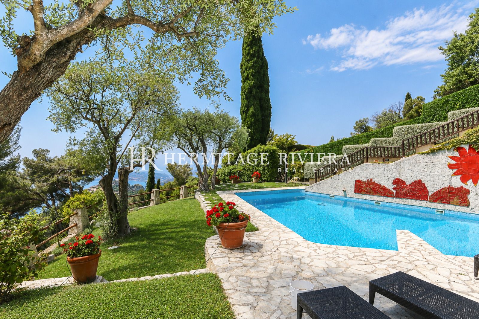 Villa en Pueblo de Eze Villa provenzal - Vistas panorámicas al mar - Tranquilidad (imagen 2)