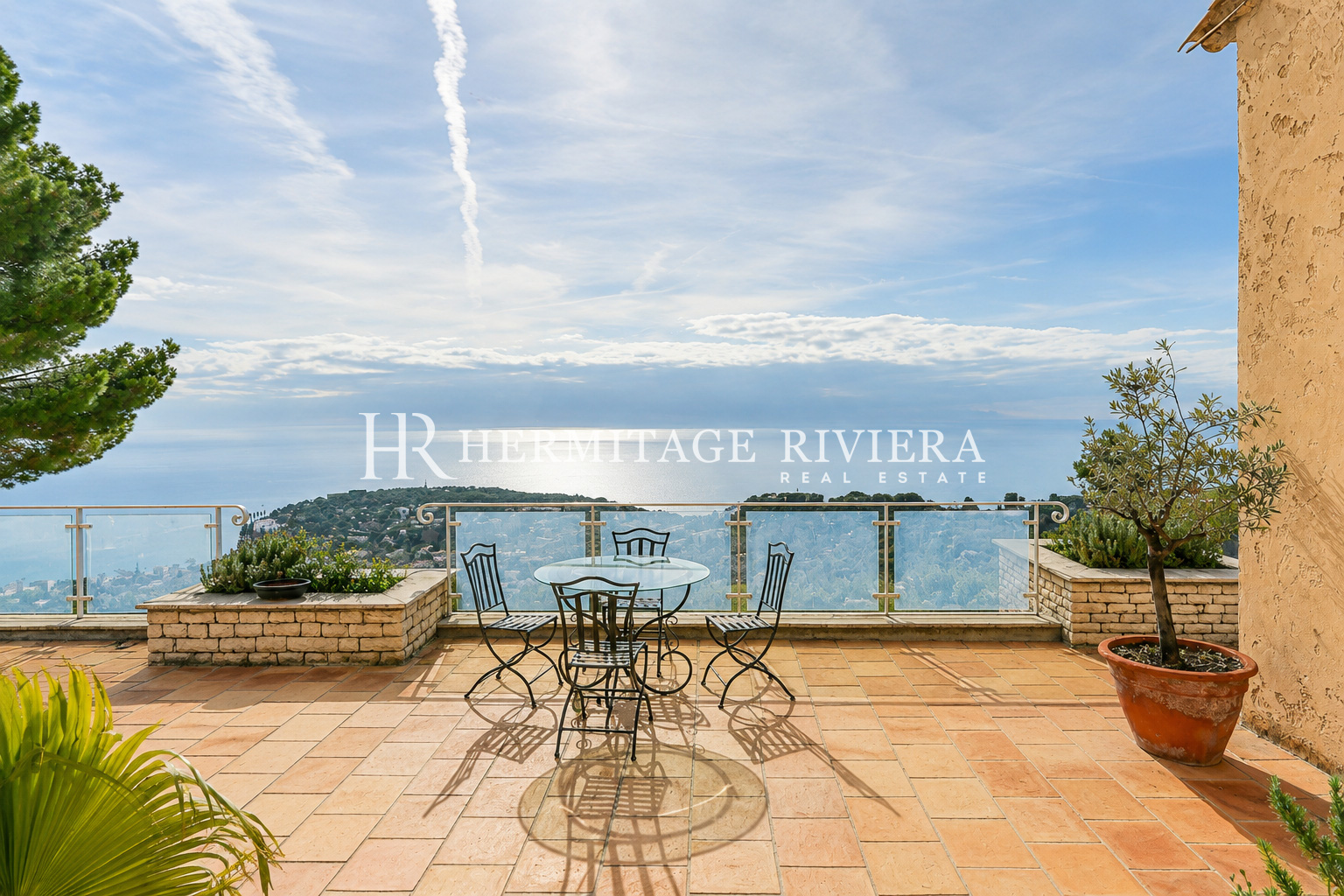 Villa i Roquebrune-Cap-Martin Provencalsk villa - panoramaudsigt over havet - tæt på Monaco (billede 10)