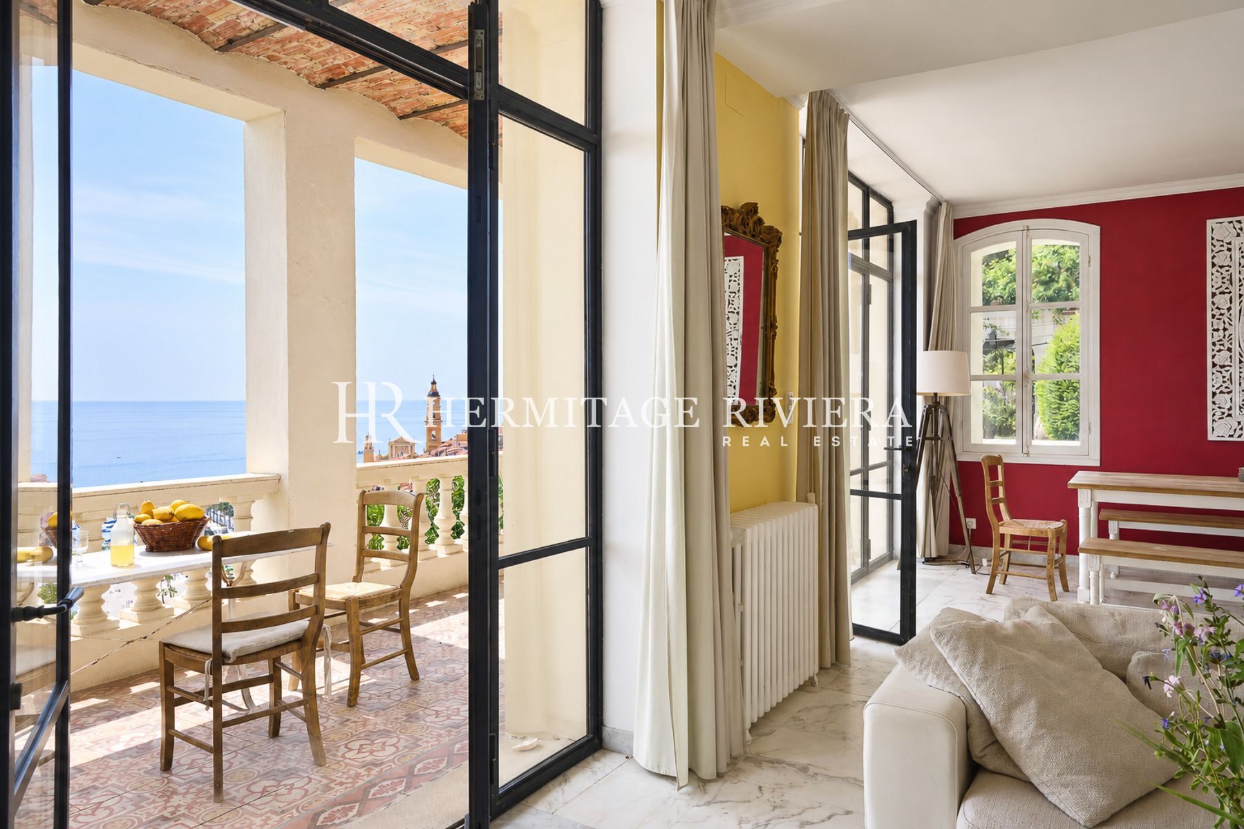 Villa i Menton Garavan Belle Epoque villa - Rolig - Havudsigt panoramaudsigt (billede 17)