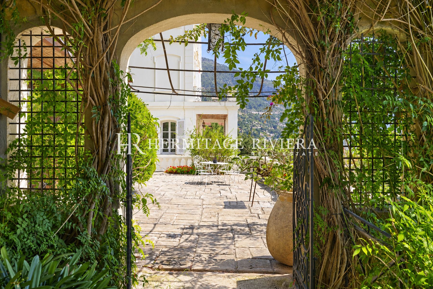 Villa i Menton Garavan Belle Epoque villa - Rolig - Havudsigt panoramaudsigt (billede 12)