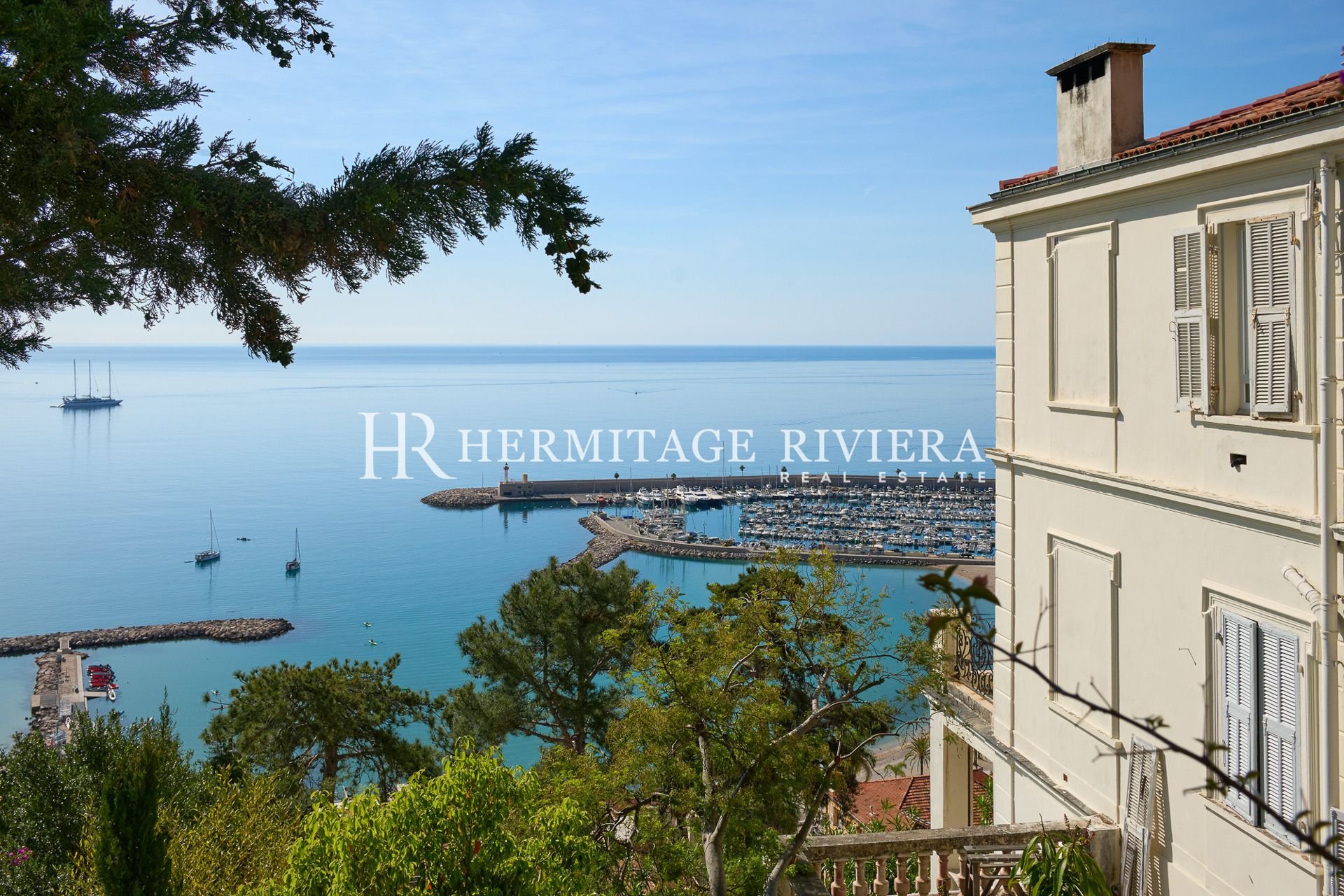 Villa i Menton Garavan Belle Epoque villa - rolig - Havudsigt panoramaudsigt (billede 1)