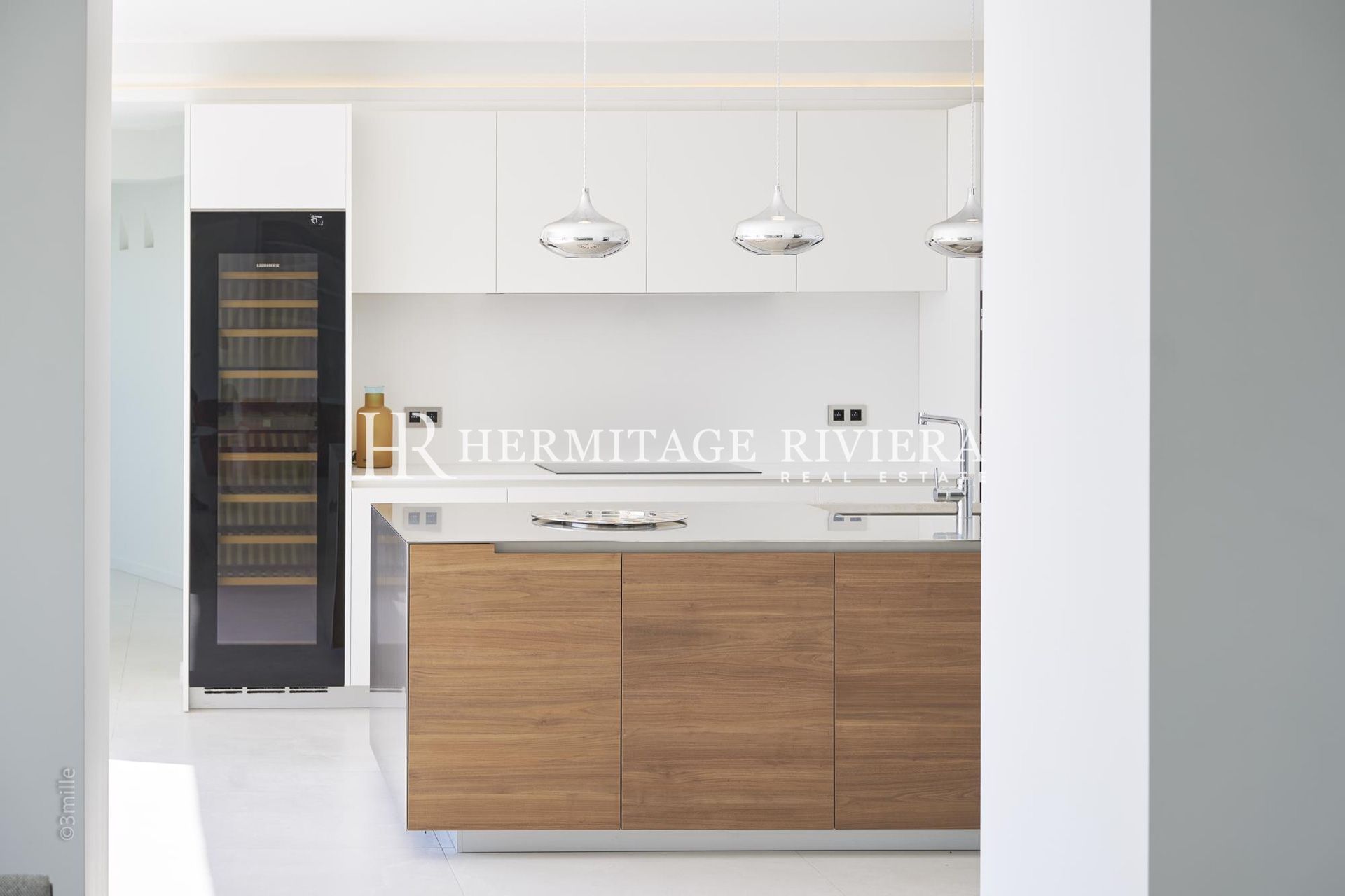 Modern property - Overlooking the Bay of Villefranche - Pool  (image 13)