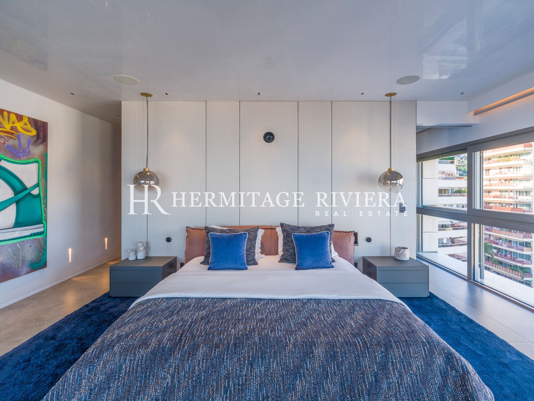 Apartment in Jardin Exotique Monaco  5 bedrooms- Terrace - Views of Monaco - Calme (image 26)