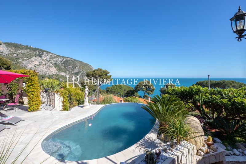 Close to the beach - Pool - Sea views