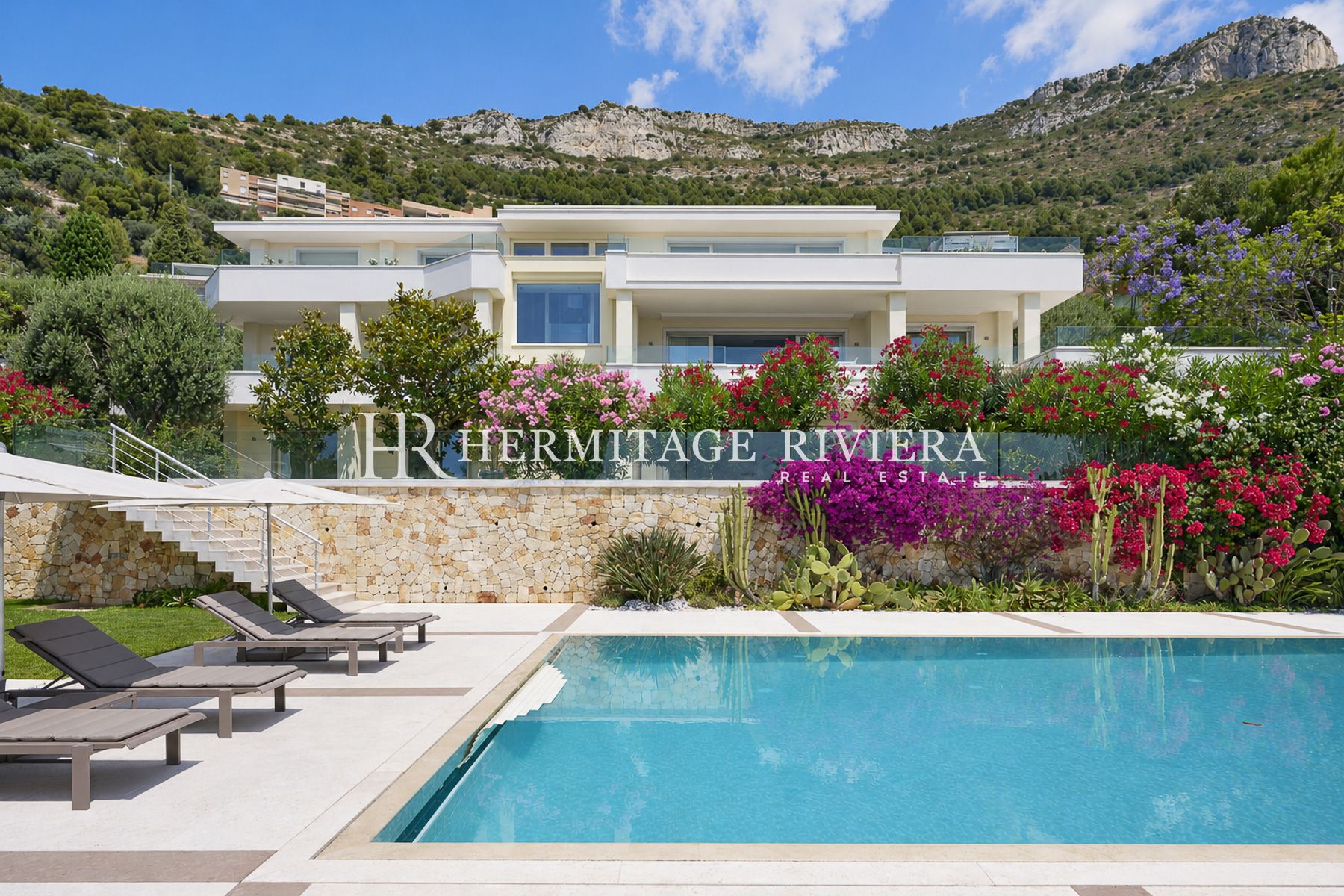 Villa i Cap-d'Ail Ejendom med to moderne villaer - Havudsigt - Pool - Tæt på Monaco (billede 2)