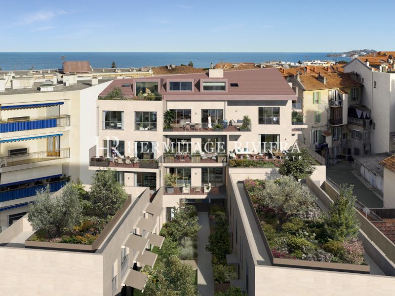 3-Zimmer-Wohnung - Luxuriöse neue Residenz - Stadtzentrum - Meerblick