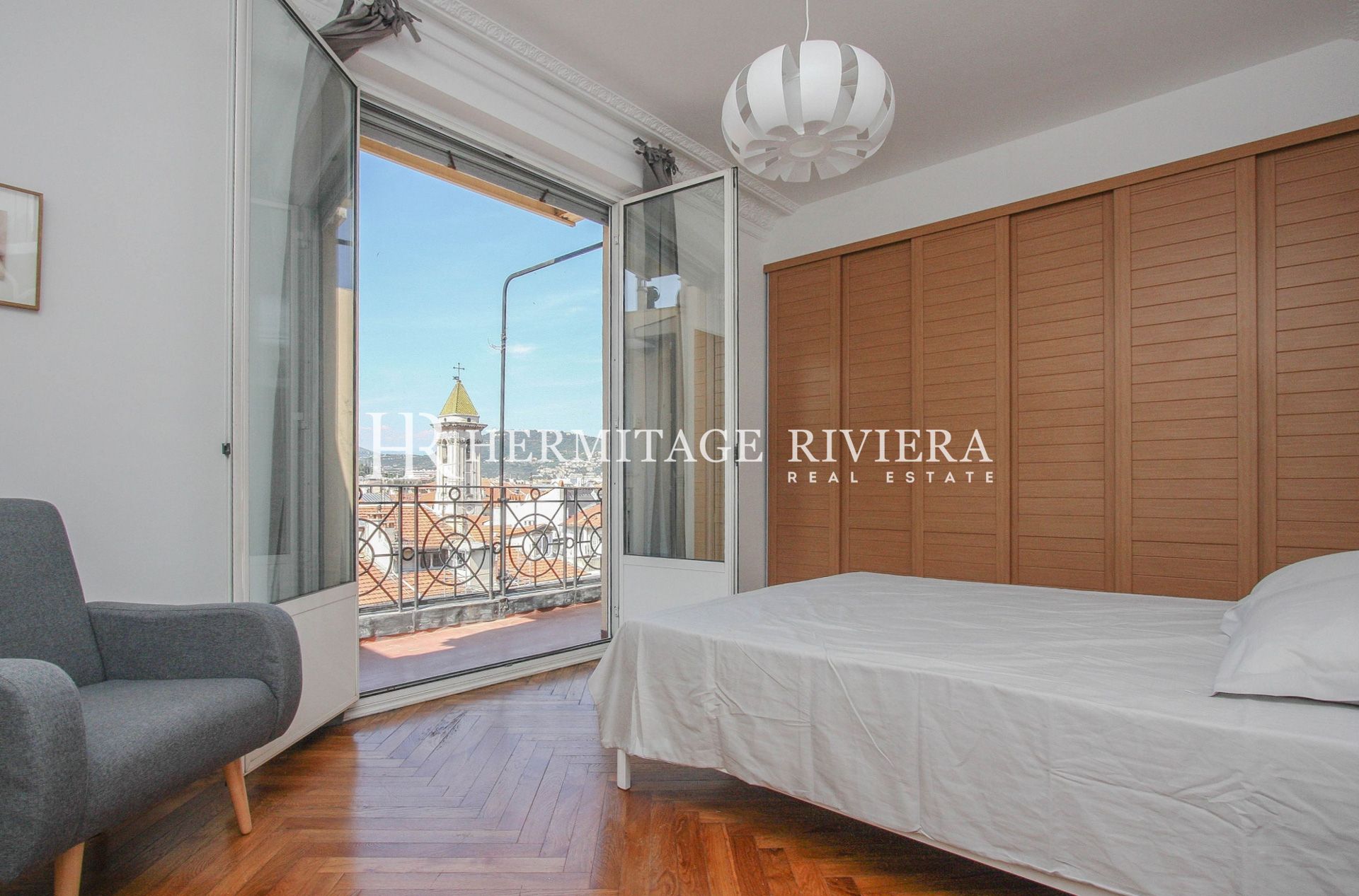 Penthouse i Nice, Quai des Etats-Unis Leilighet med 3 soverom - Leilighet ved vannkanten - Terrasse (bilde 16)