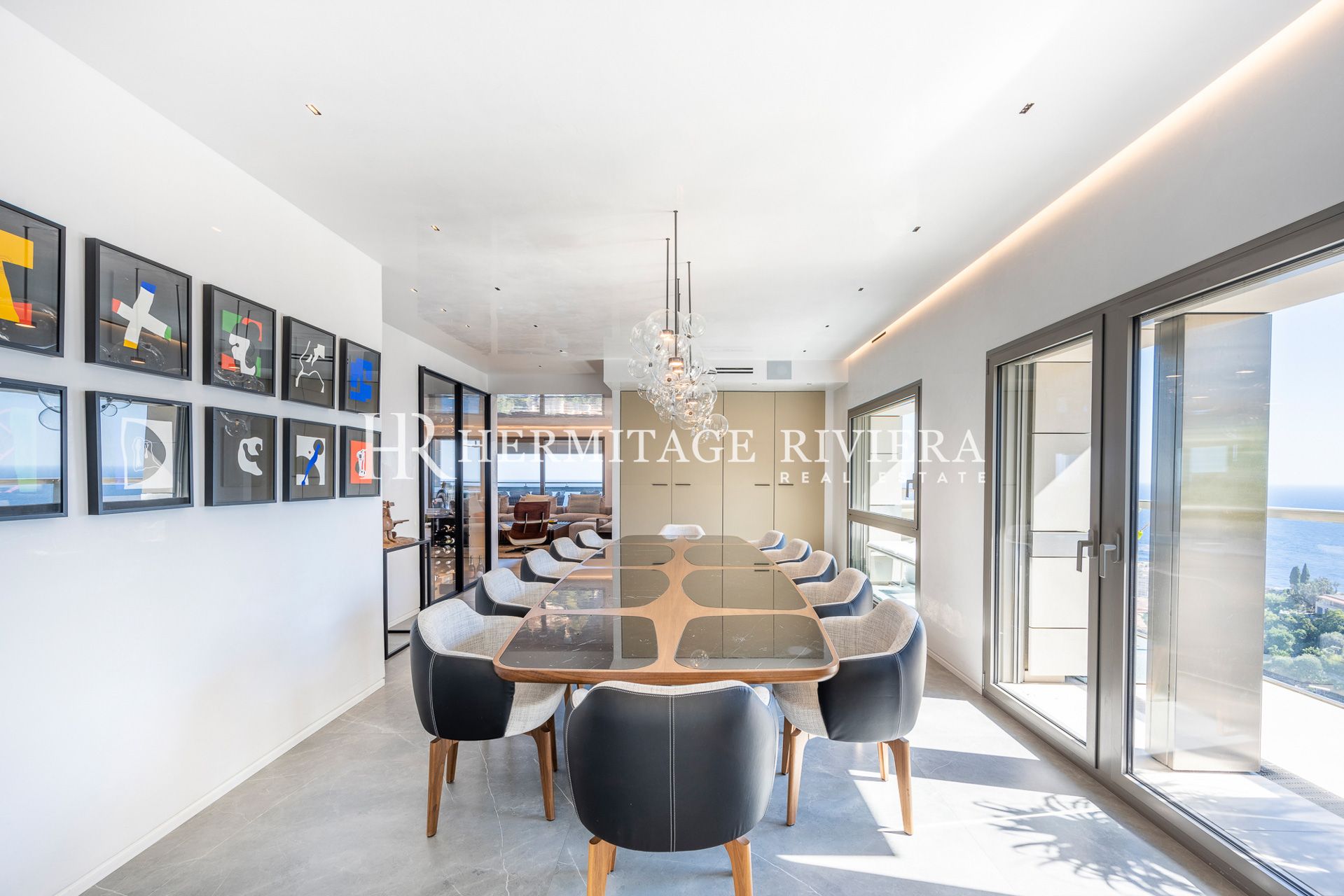 Apartment in Jardin Exotique Monaco  5 bedrooms- Terrace - Views of Monaco - Calme (image 9)