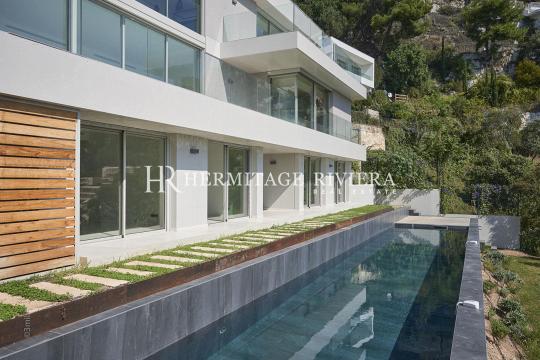 Fabulous new contemporary property views of Cap Ferrat
