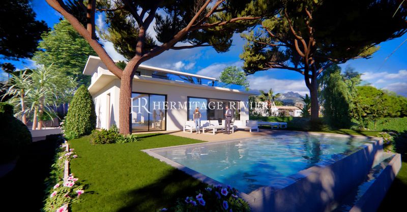 Modern renovierte Villa - Meerblick - Pool