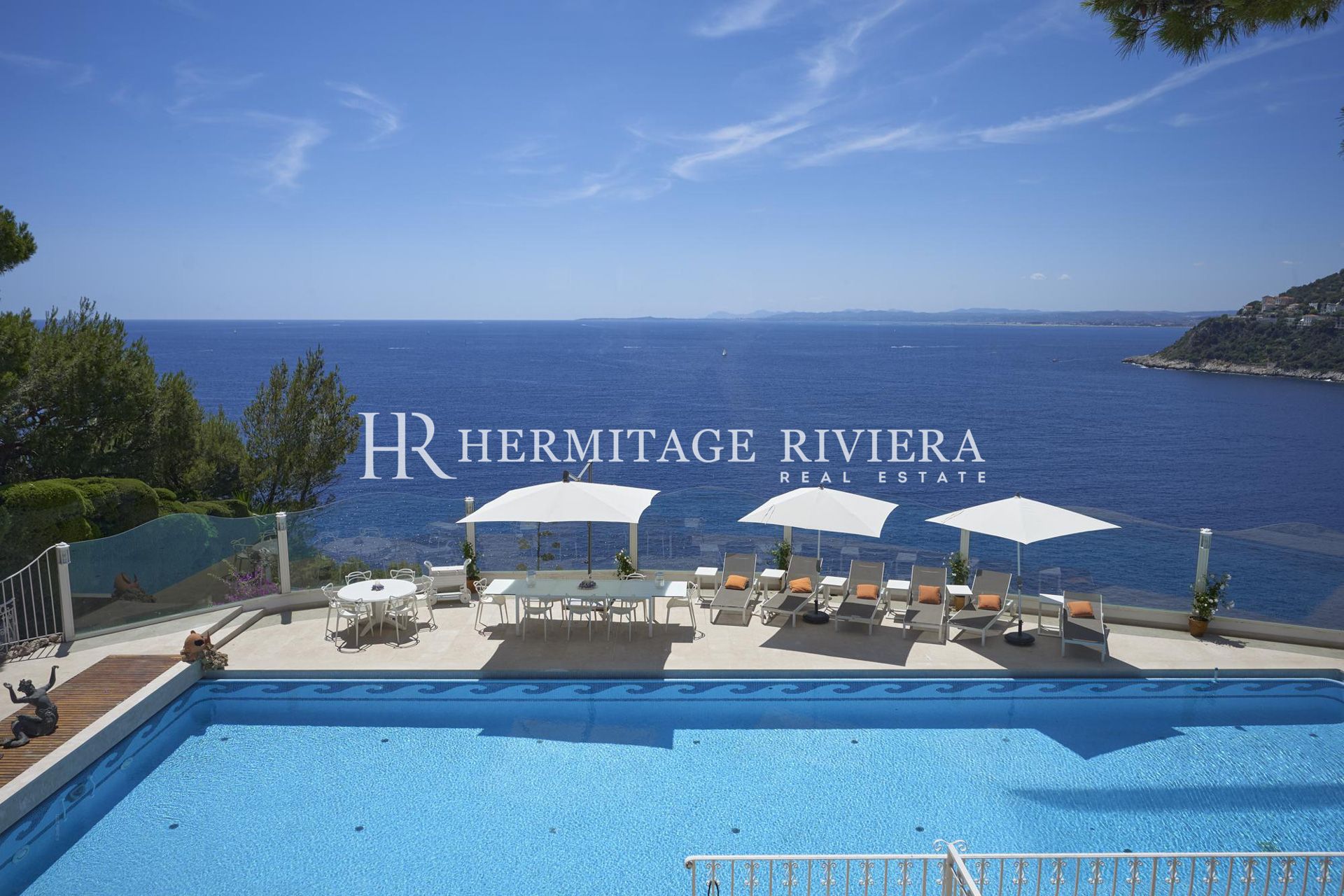 Villa fronte mare - Vista panoramica sul mare - Piscina (immagine 5)