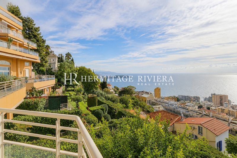 Appartamento con 2 camere da letto - Duplex - Vista Monaco - Piscina