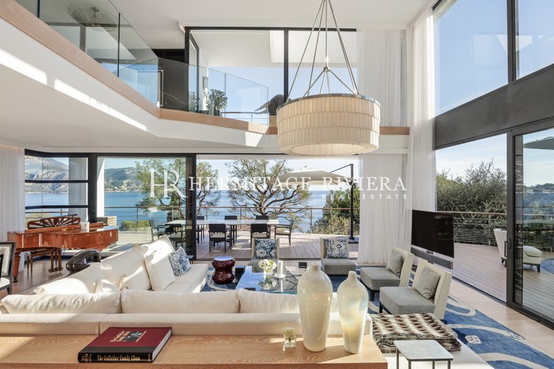 Exceptionell modern villa - Pool - Havsutsikt till byn Saint-Jean