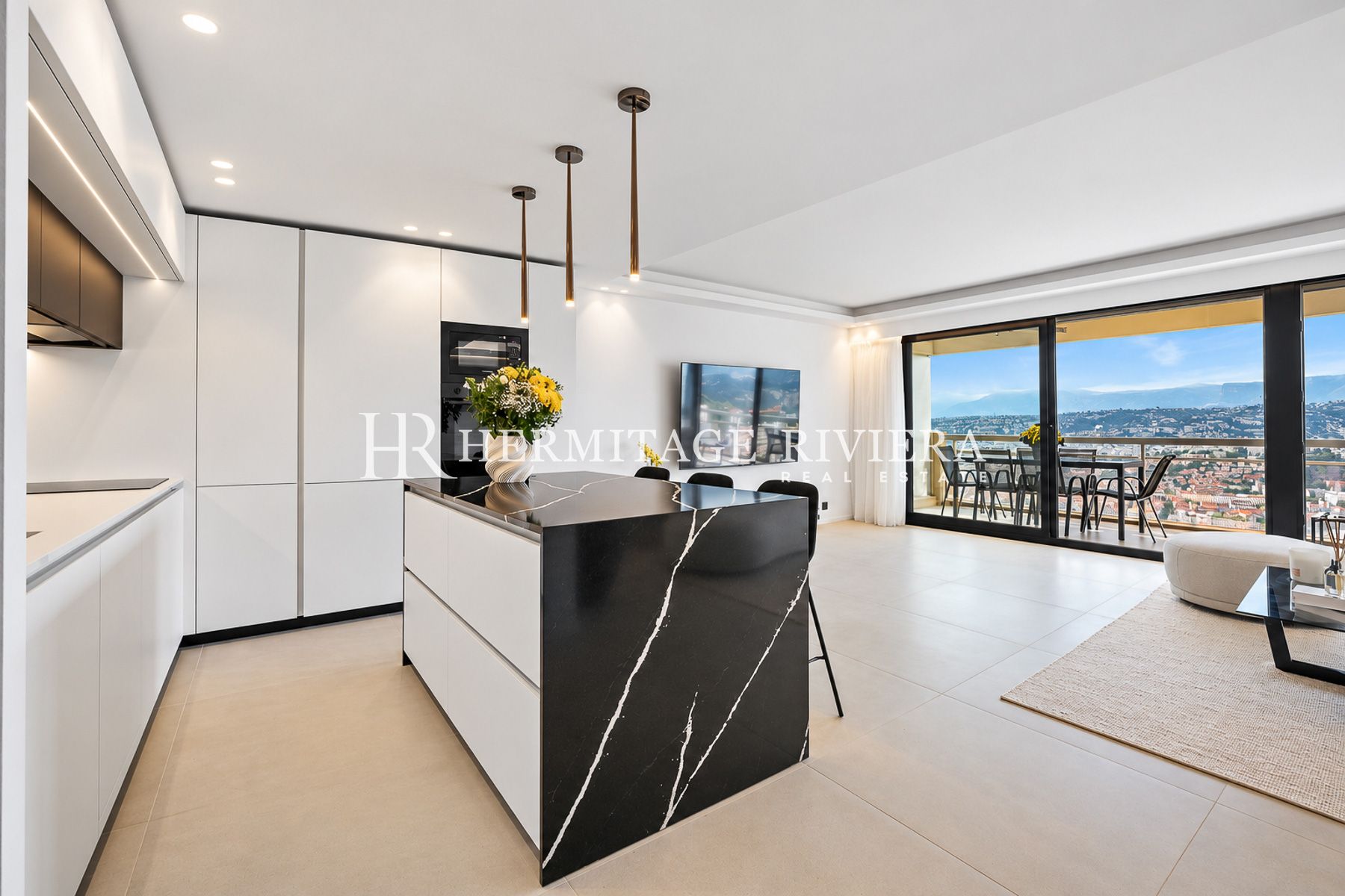 Penthouse i Nice Mont Boron Eksepsjonell leilighet toppetasje fantastisk havutsikt (bilde 11)