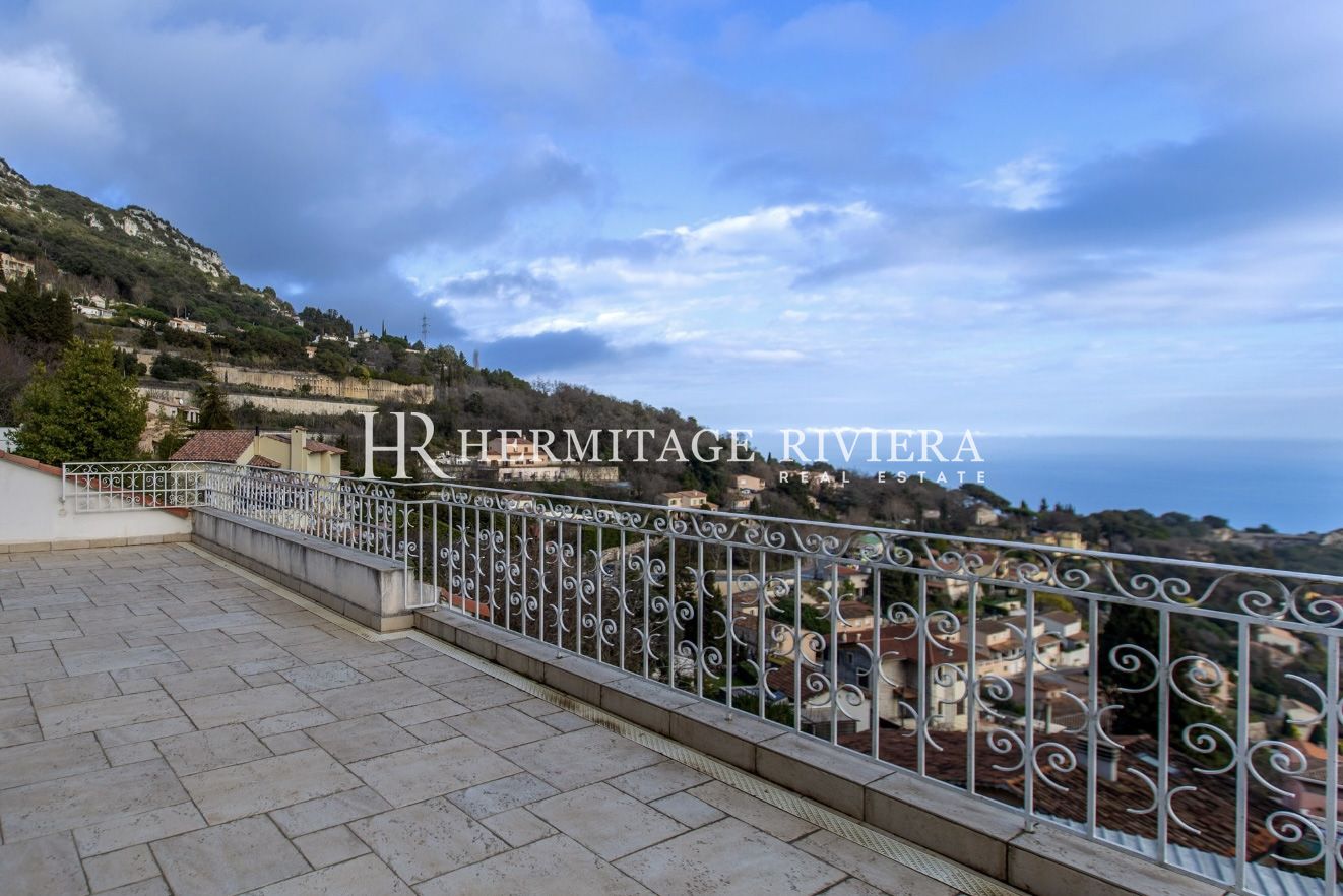 Neo-Provençal Villa – Sea View – Near La Turbie Village (image 1)