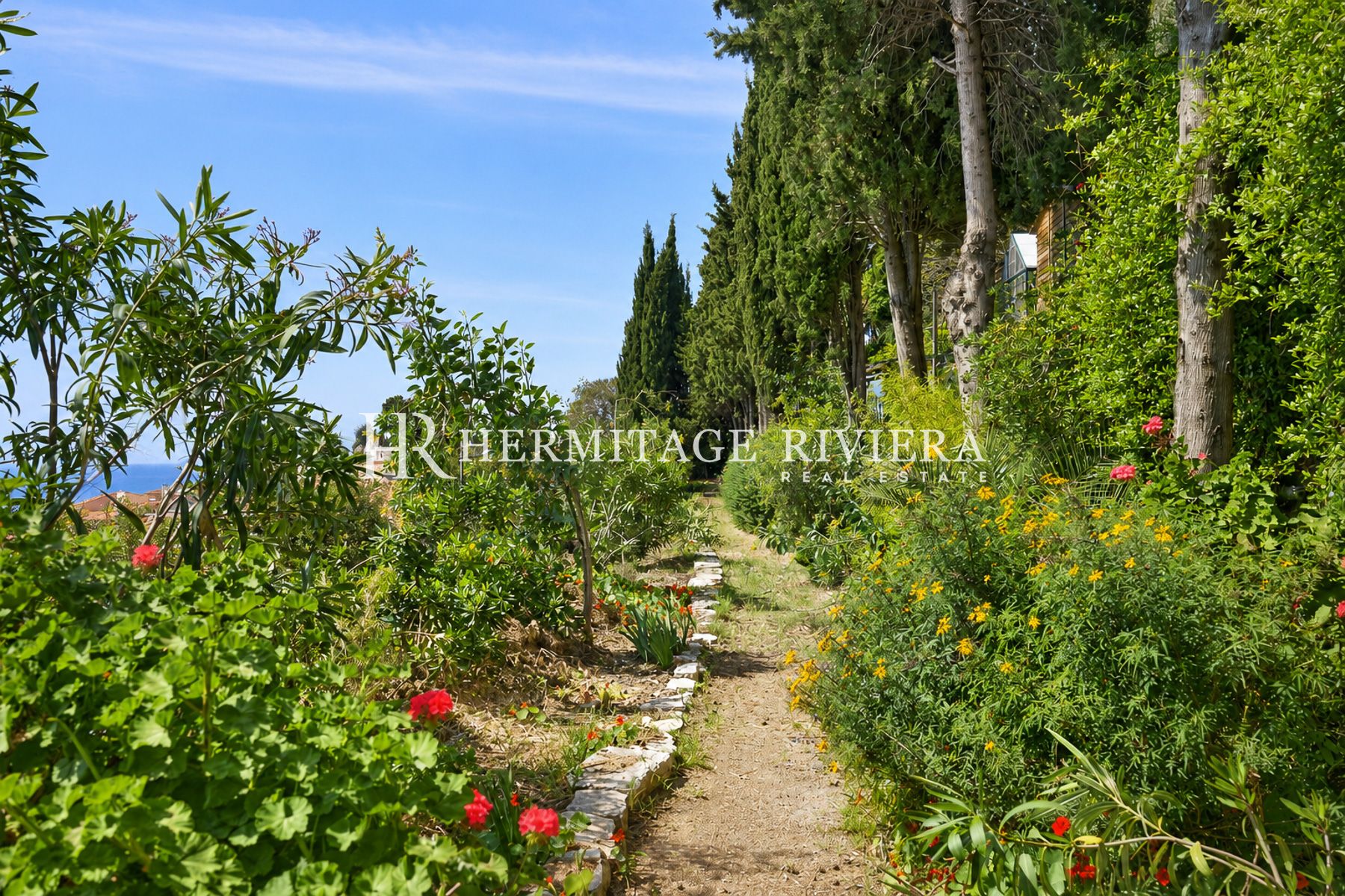 Villa i Menton Garavan Belle Epoque villa - Rolig - Havudsigt panoramaudsigt (billede 32)