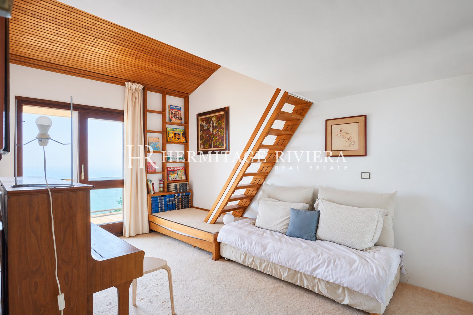Villa i Roquebrune-Cap-Martin Havudsigt - Udsigt over Monaco - At renovere (billede 22)