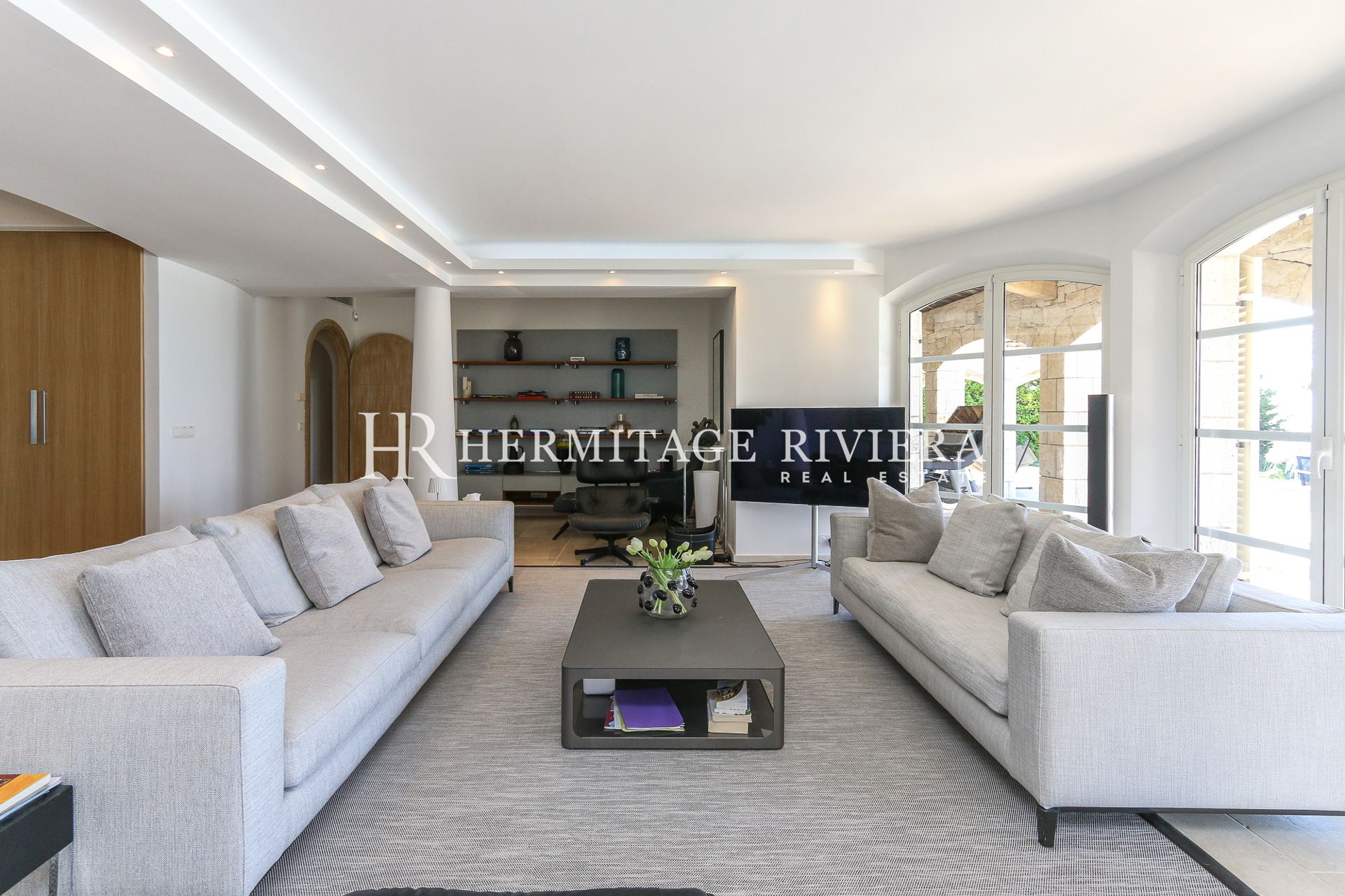Villa i Saint-Paul-de-Vence Privat ejendom - Havudsigt - Flad have - Pool  (billede 16)