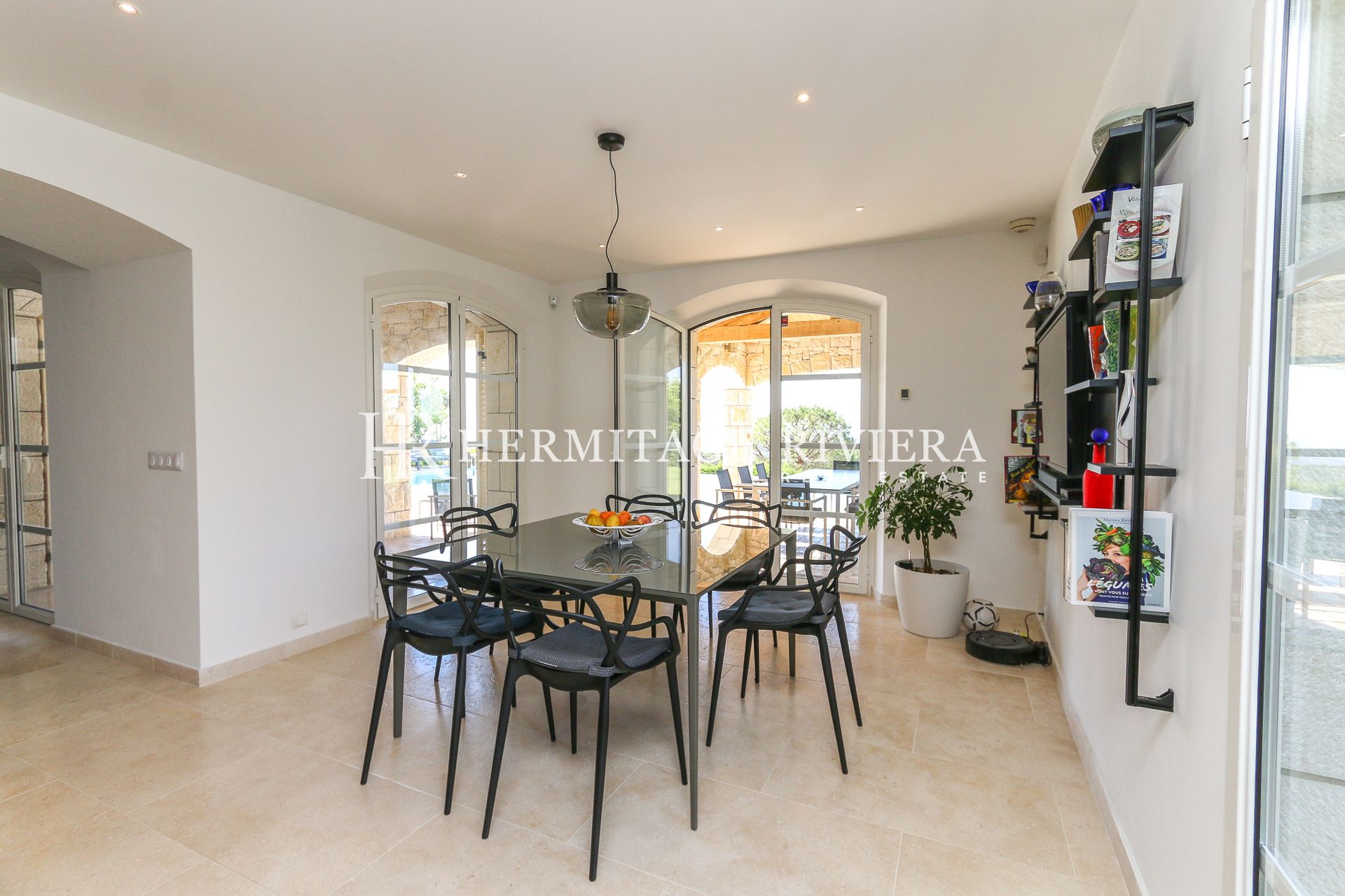 Villa i Saint-Paul-de-Vence Privat ejendom - Havudsigt - Flad have - Pool  (billede 14)
