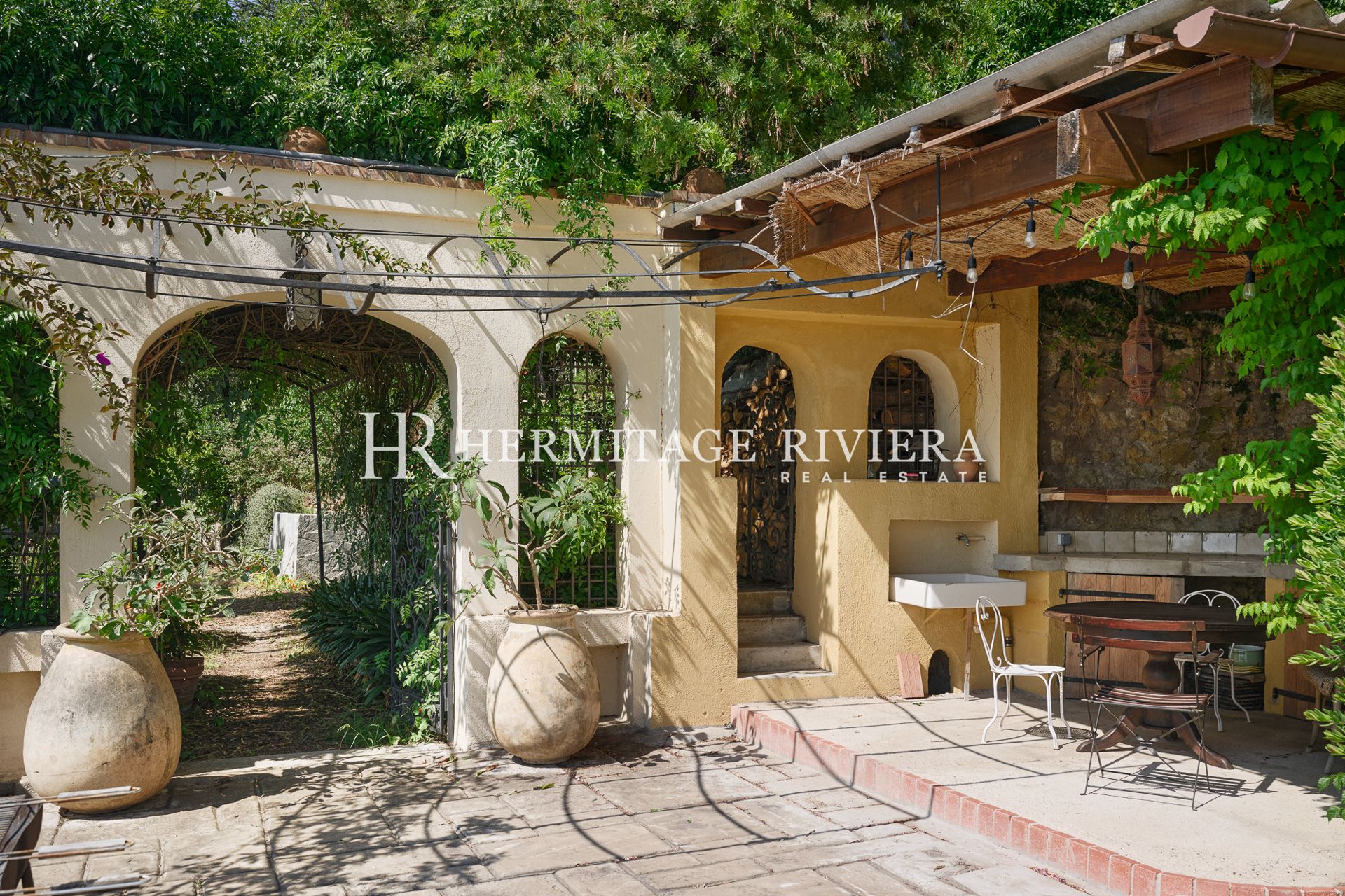 Villa i Menton Garavan Belle Epoque villa - rolig - Havudsigt panoramaudsigt (billede 10)