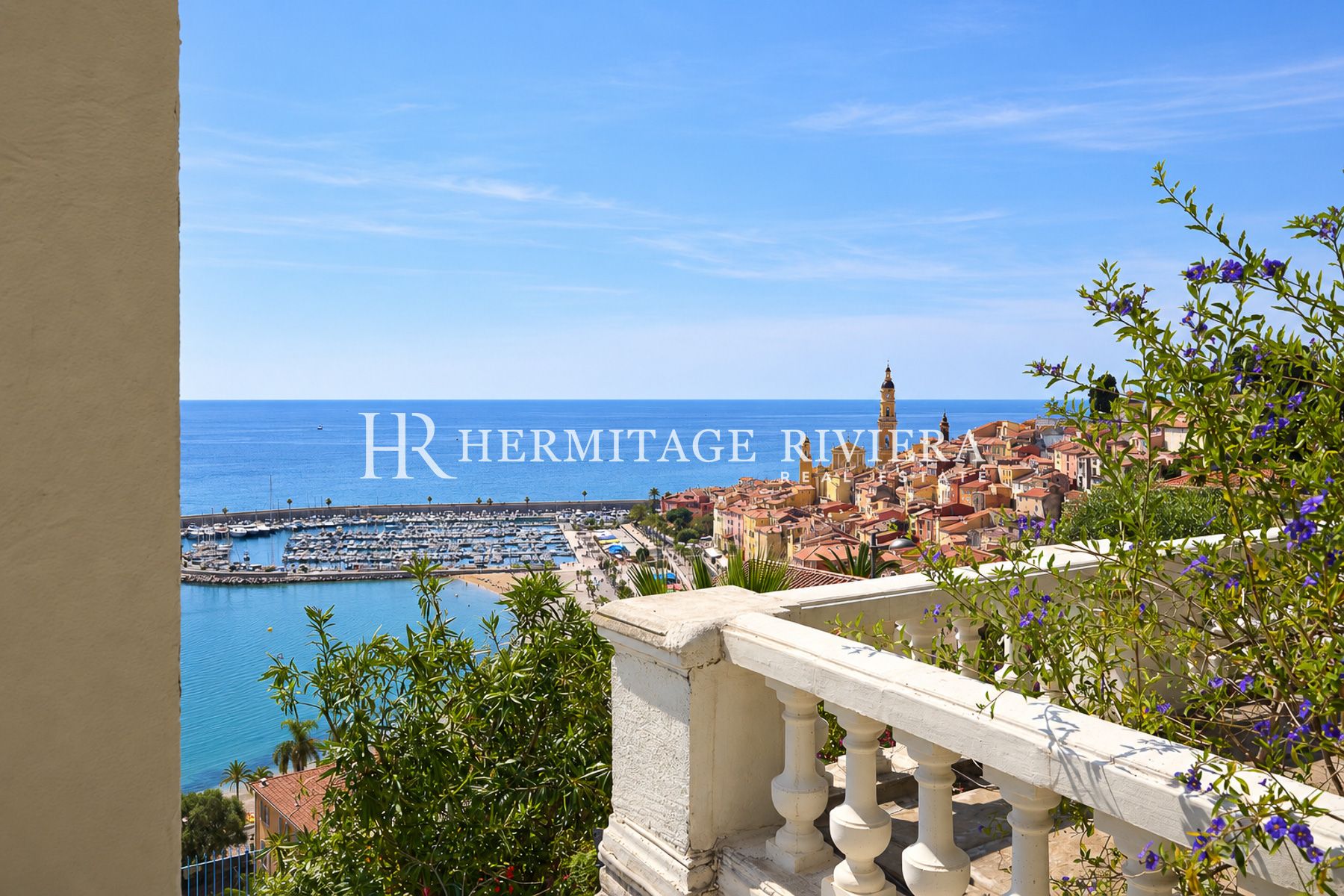 Villa i Menton Garavan Belle Epoque villa - Rolig - Havudsigt panoramaudsigt (billede 5)