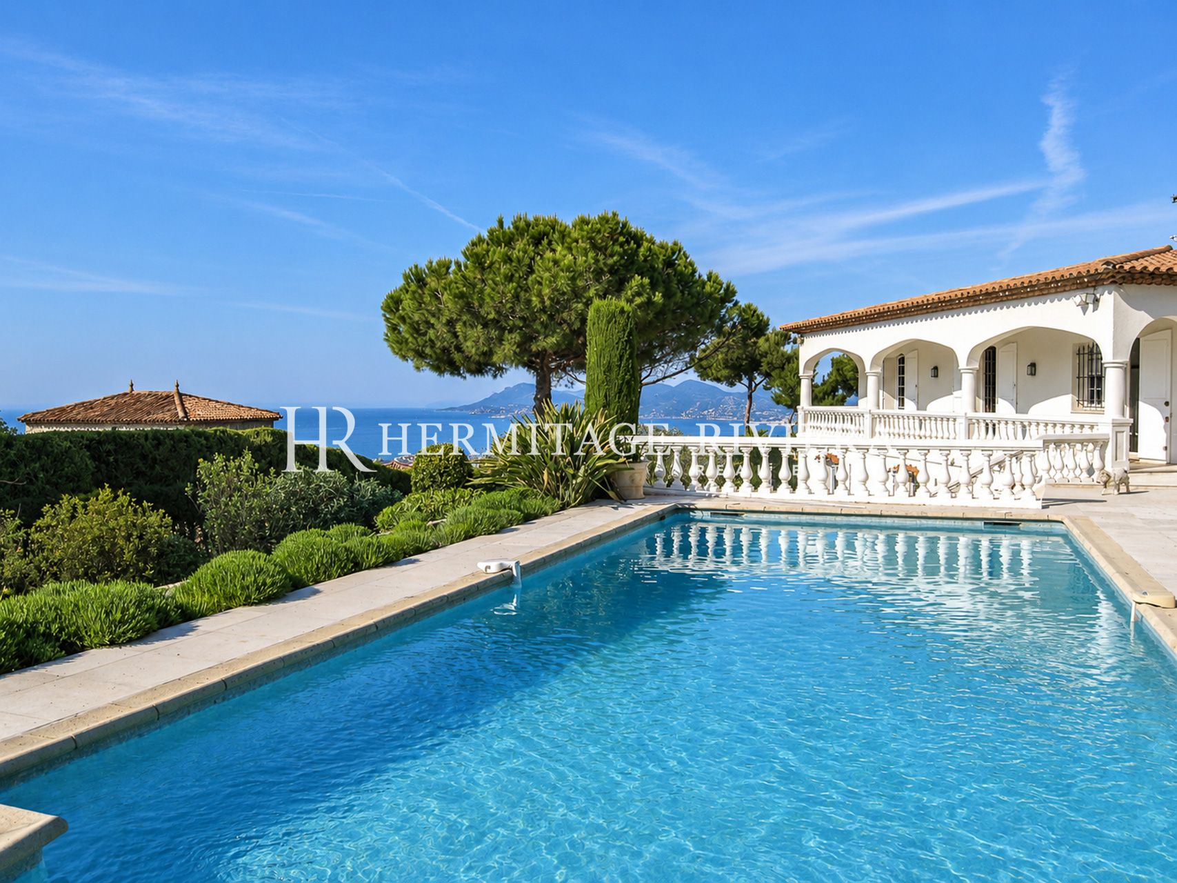 Villa in Cannes Splendida vista sul mare - Piscina - Giardino pianeggiante (immagine 4)