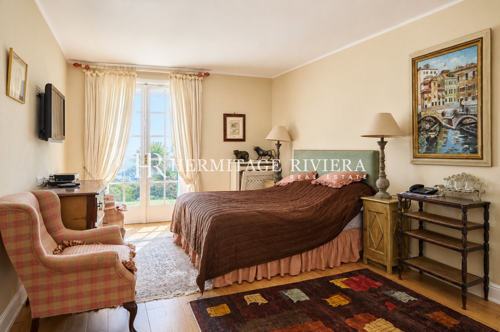 Villa i Cannes, Super Cannes Rolig - Havutsikt - Basseng - Gjestgiveri - Garasje (bilde 17)