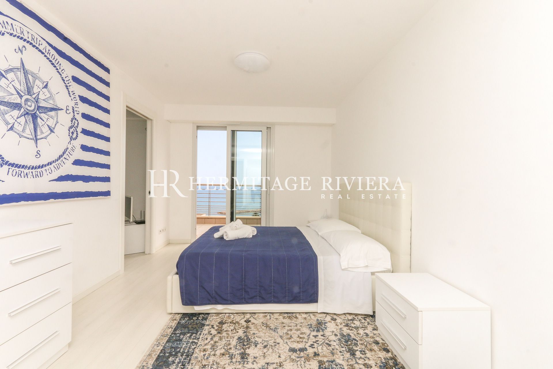 Penthouse i Menton Garavan Penthouse i nyere bolig - Tæt på strandpromenaden - Havudsigt (billede 23)