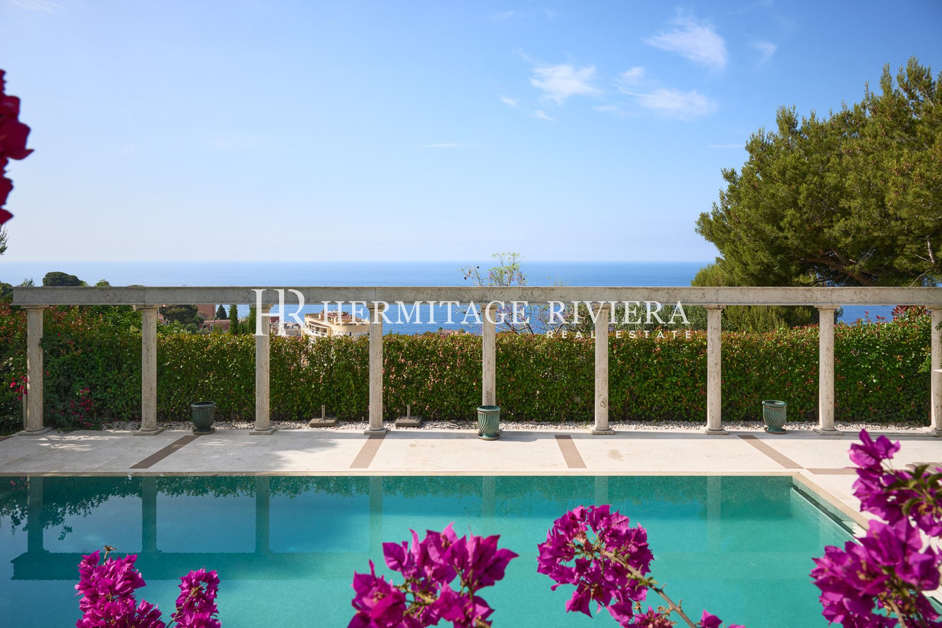 Владение из двух современных вилл - Вид на море - Бассейн (изображение 39)