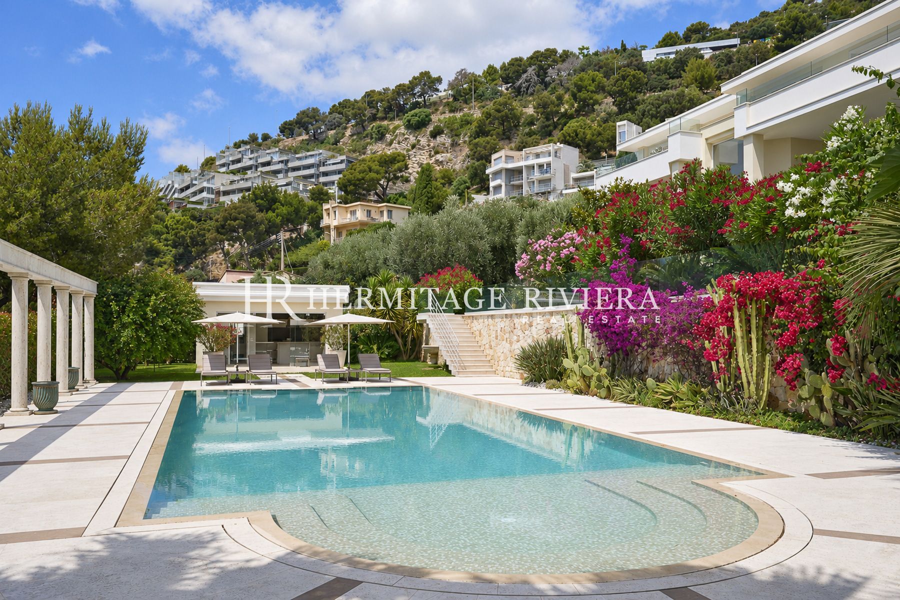 Villa i Cap-d'Ail Ejendom med to moderne villaer - Havudsigt - Pool - Tæt på Monaco (billede 5)