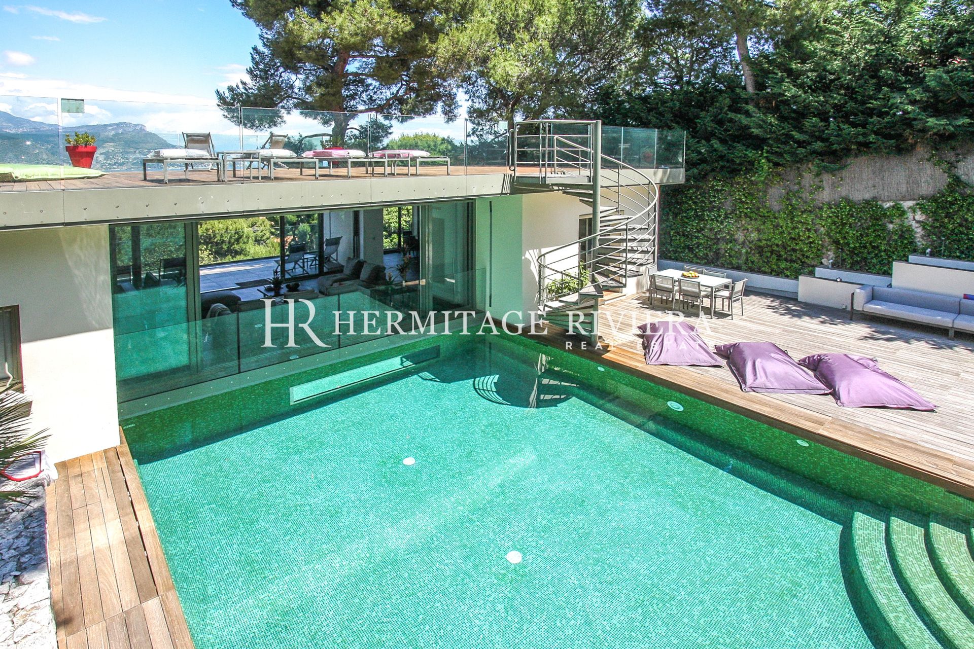 Villa à Saint-Jean-Cap-Ferrat Propriété moderne - Vue mer - Piscine chauffée (image 2)