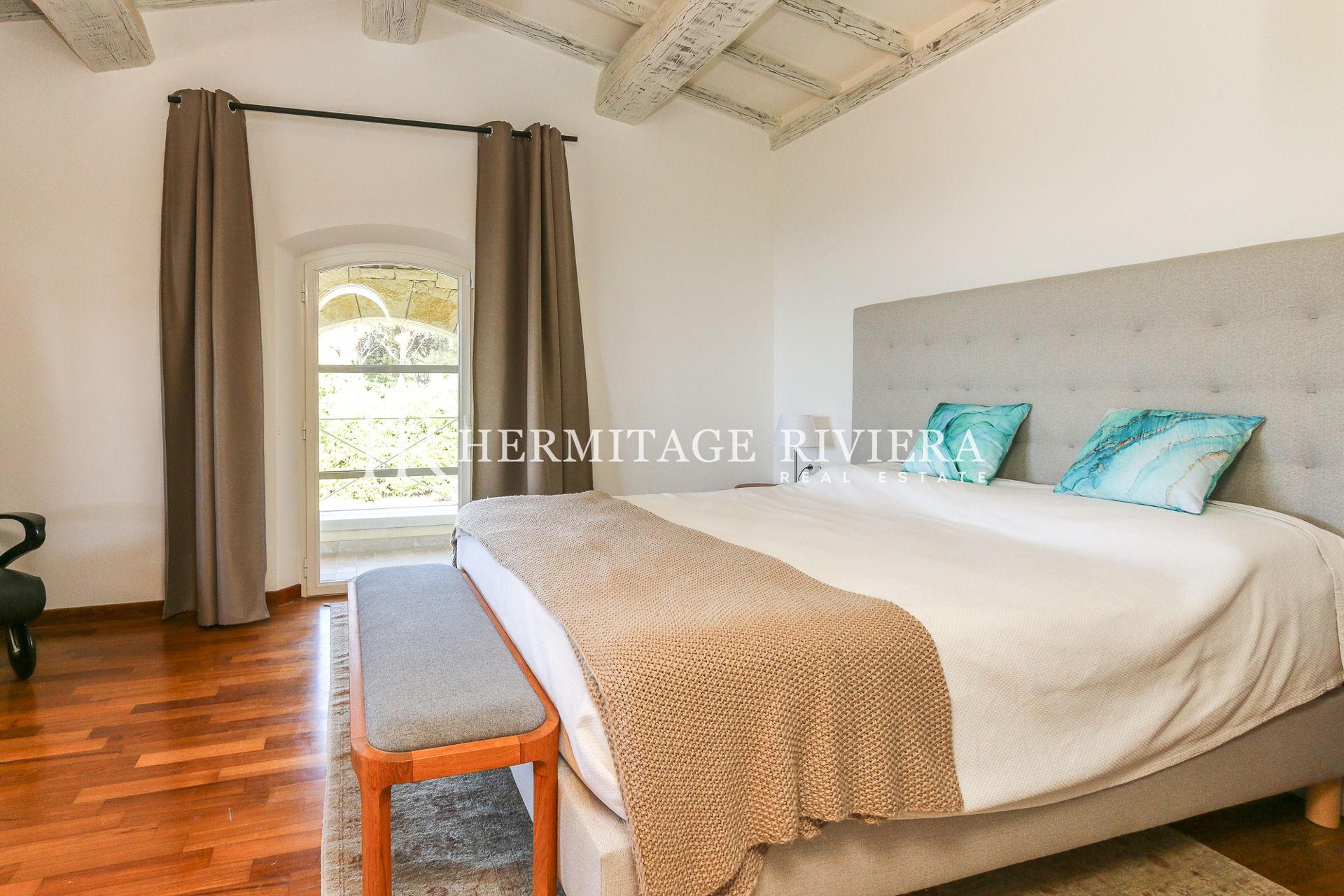 Villa i Saint-Paul-de-Vence Privat ejendom - Havudsigt - Flad have - Pool  (billede 33)