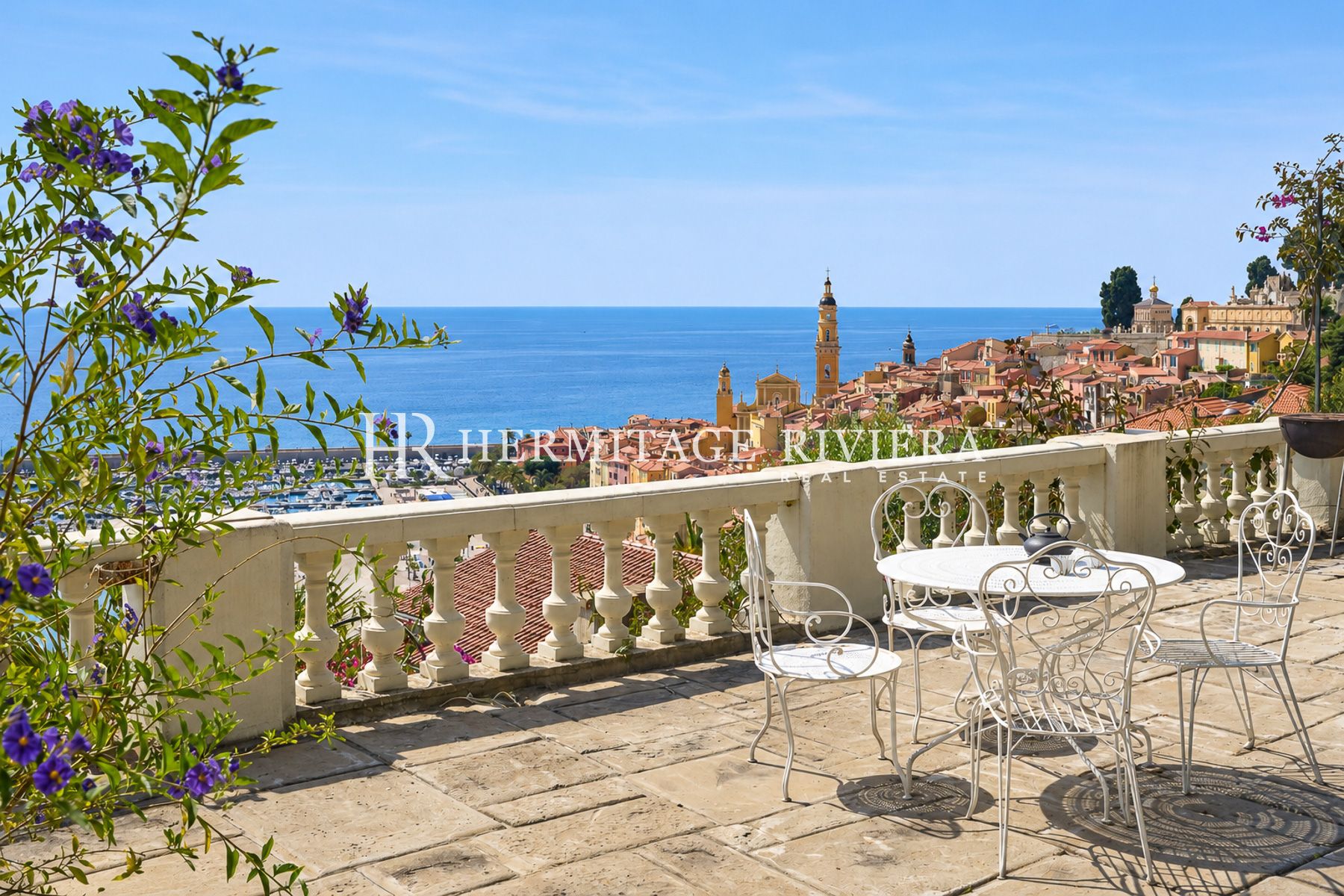 Villa i Menton Garavan Belle Epoque villa - Rolig - Havudsigt panoramaudsigt (billede 9)
