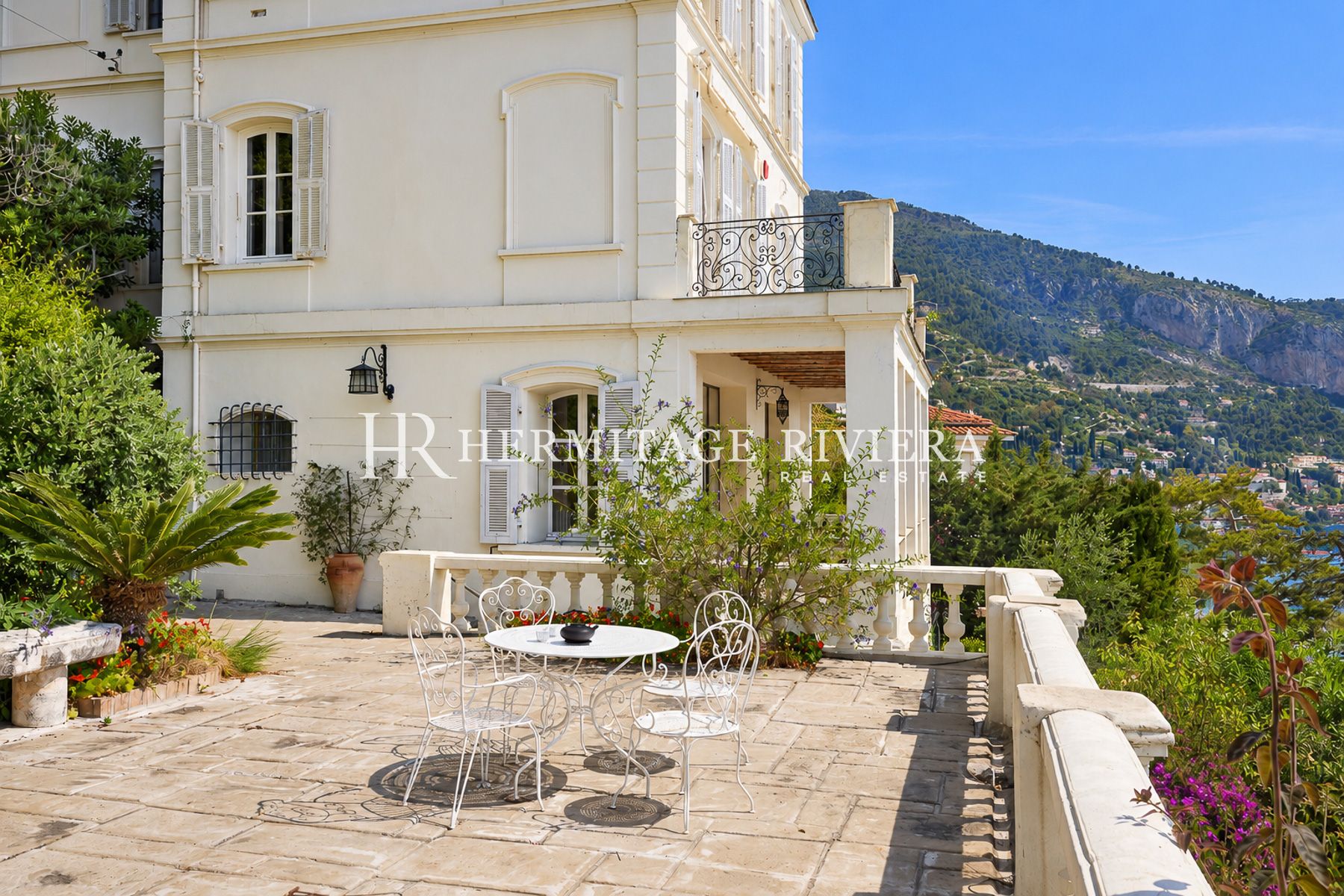 Villa i Menton Garavan Belle Epoque villa - Rolig - Havudsigt panoramaudsigt (billede 7)