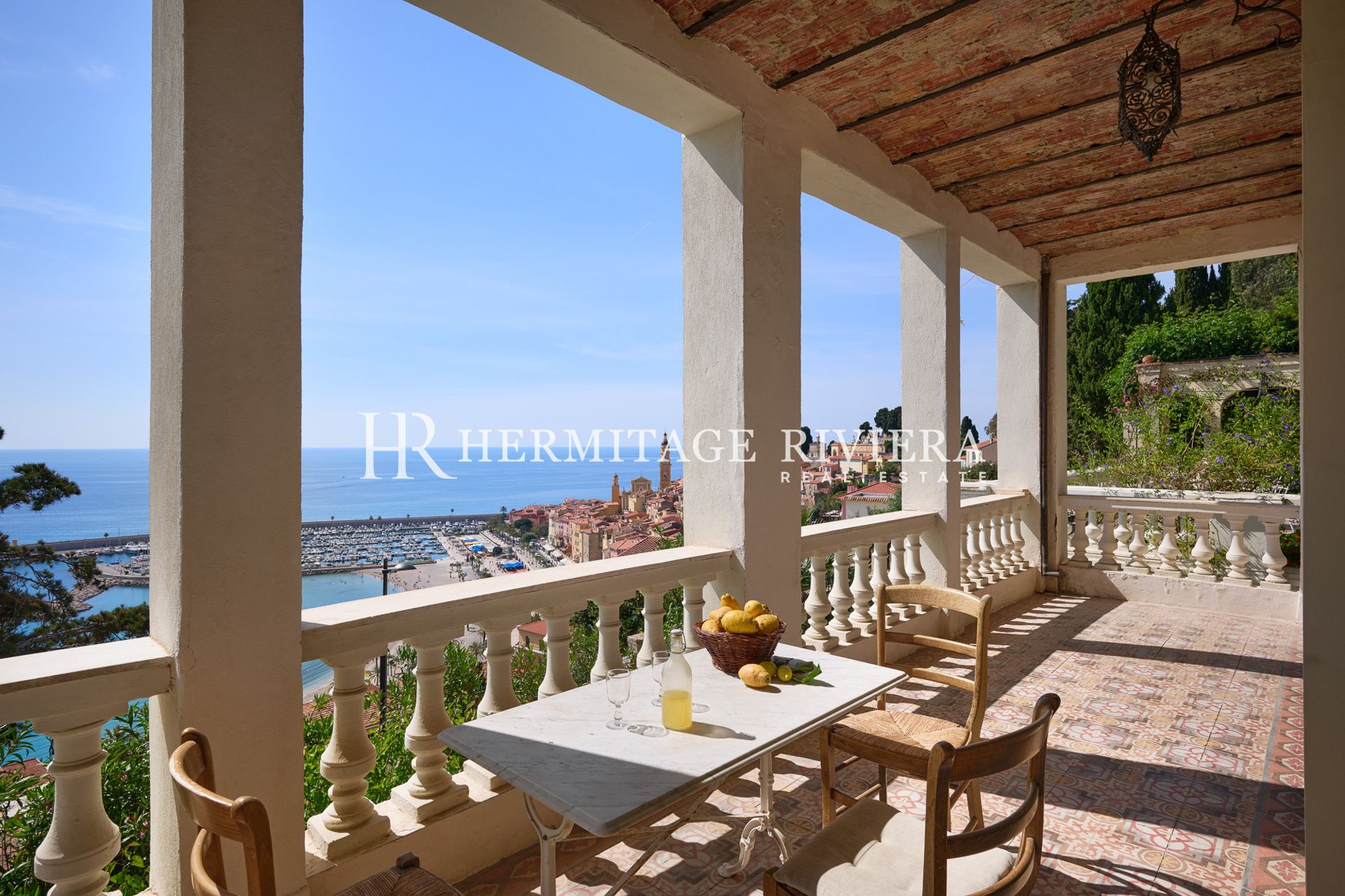 Villa i Menton Garavan Belle Epoque villa - rolig - Havudsigt panoramaudsigt (billede 4)