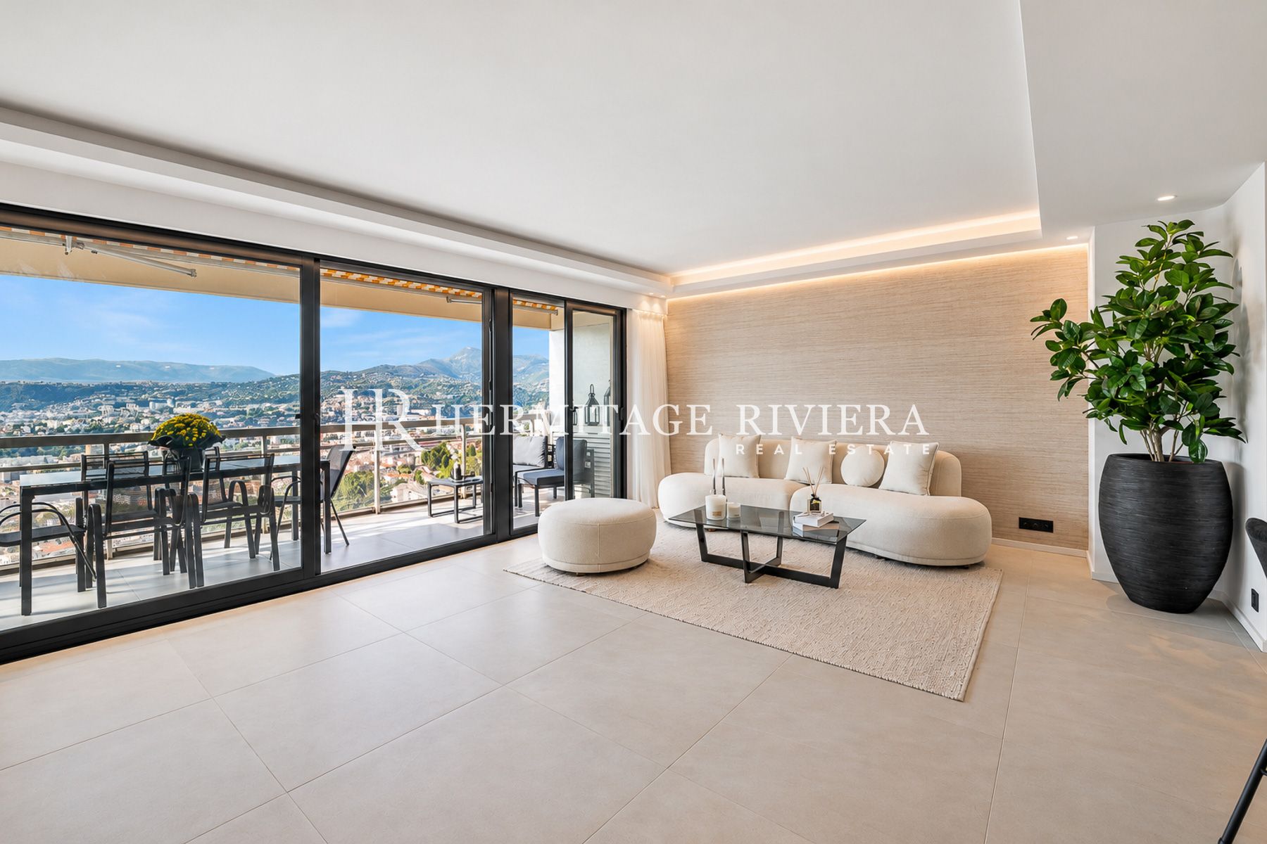 Penthouse i Nice Mont Boron Eksepsjonell leilighet toppetasje fantastisk havutsikt (bilde 4)
