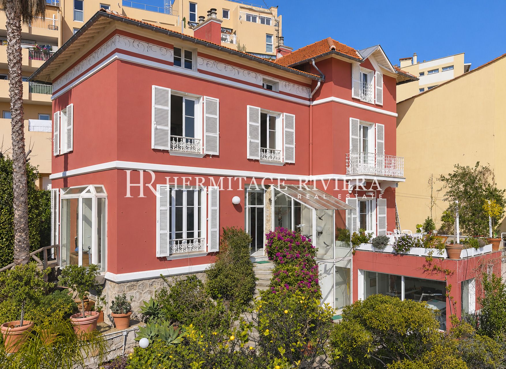 Villa i Cap-d'Ail Tæt på strandpromenaden og Monaco - Rolig beliggenhed med havudsigt (billede 24)