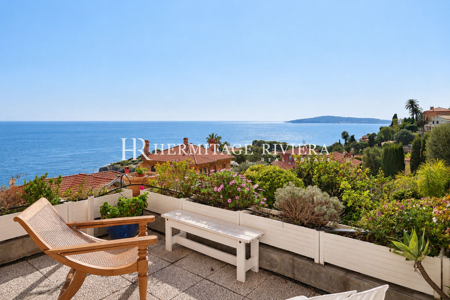 Villa i Cap-d'Ail Tæt på strandpromenaden og Monaco - Rolig beliggenhed med havudsigt (billede 4)