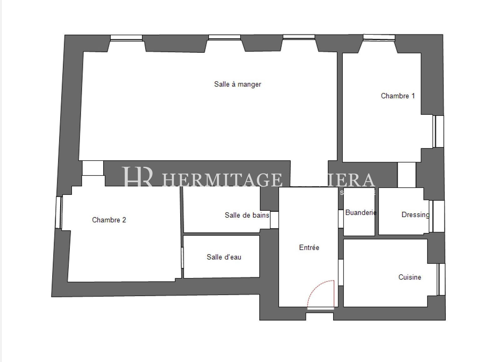 2 bedroom apartment - Renovated - Cours Saleya  (image 19)