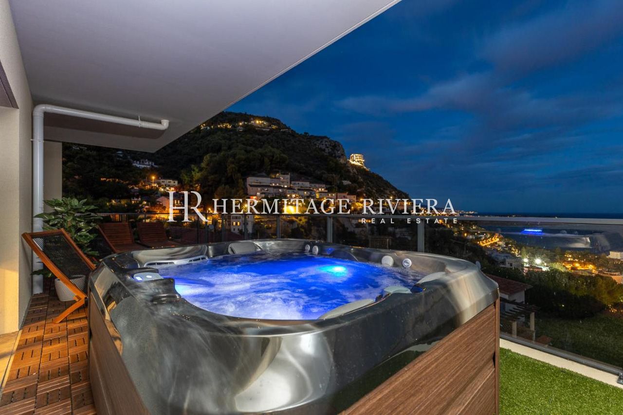 2 bedroom apartment - Immense terrace - View Monaco - Pool (image 18)
