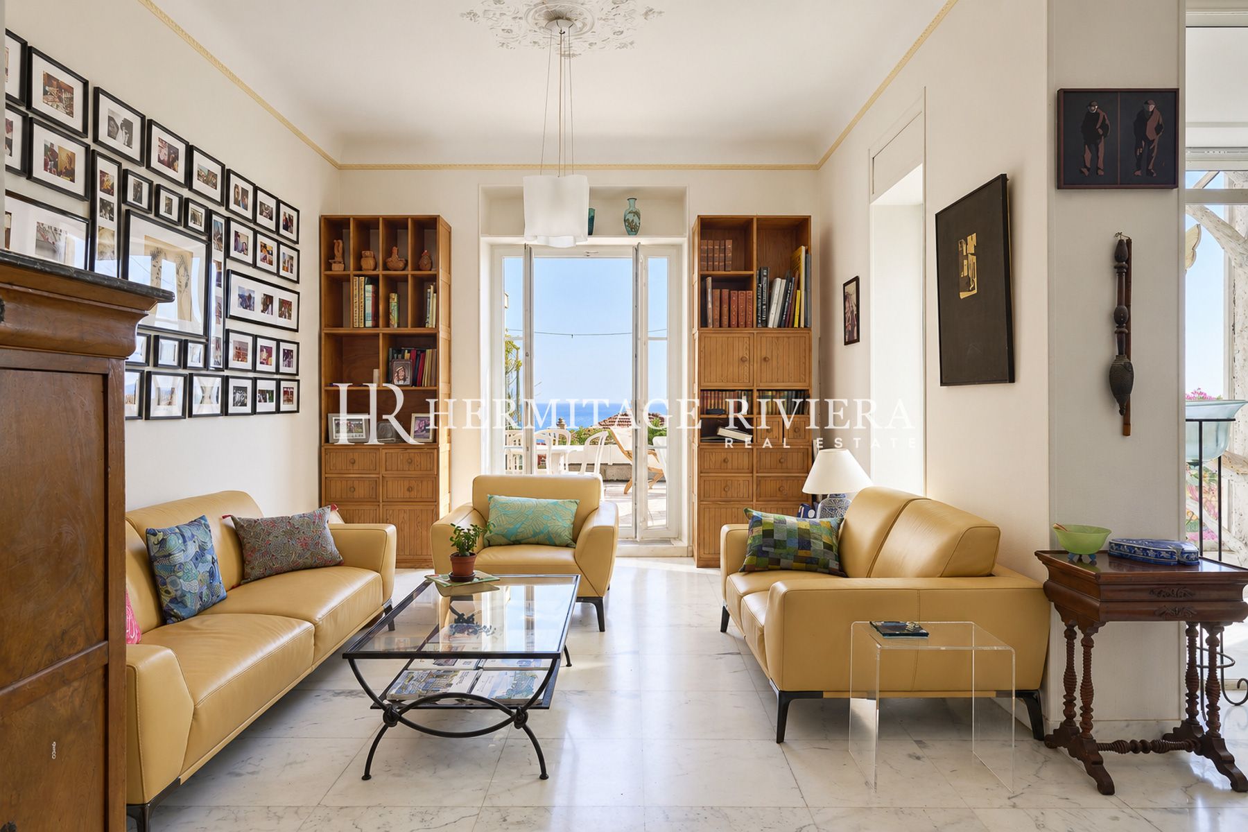 Villa i Cap-d'Ail Tæt på strandpromenaden og Monaco - Rolig beliggenhed med havudsigt (billede 11)